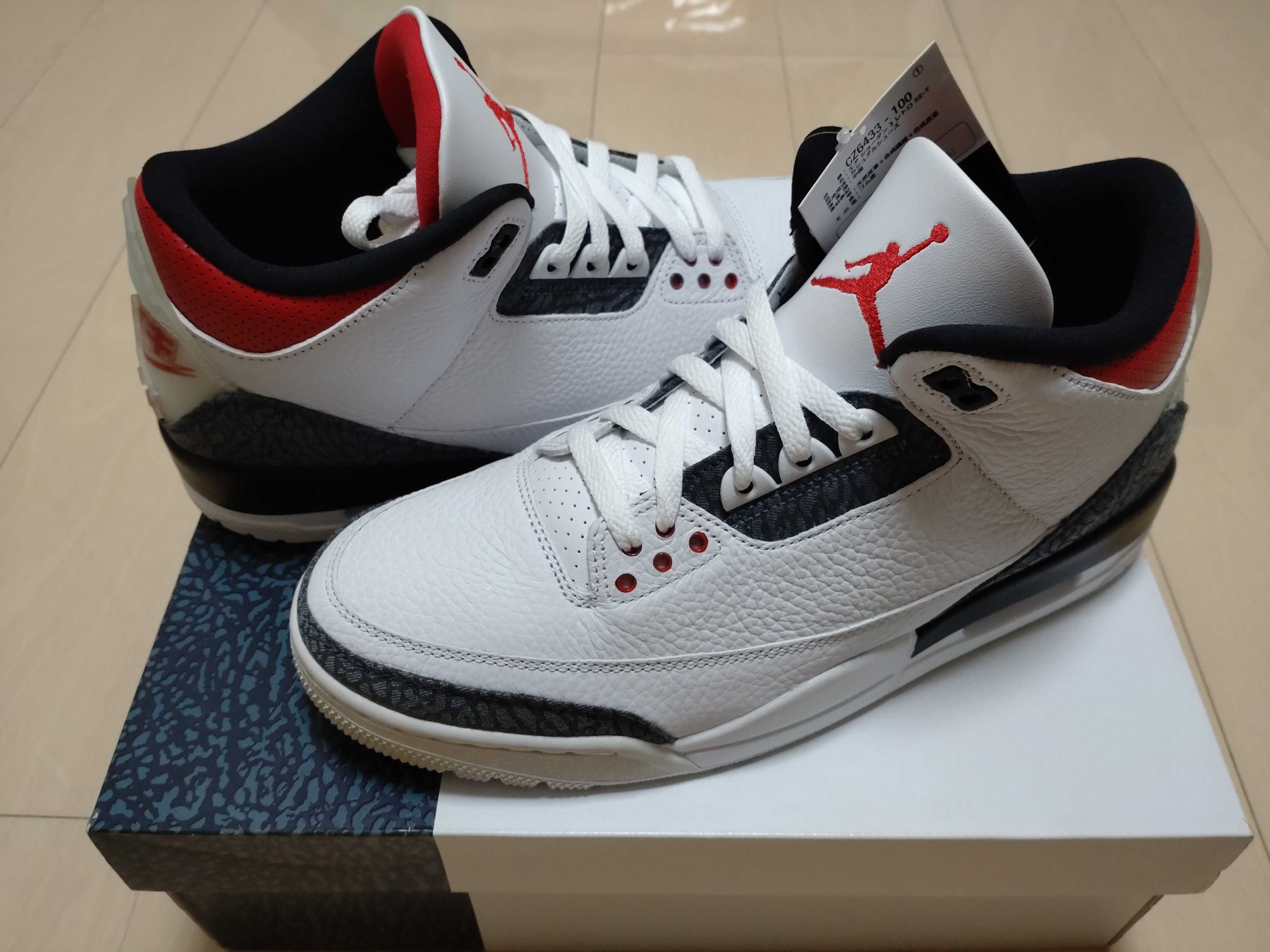 Nike Air Jordan 3 Retro SE-T CO JP "Fire Red Denim"