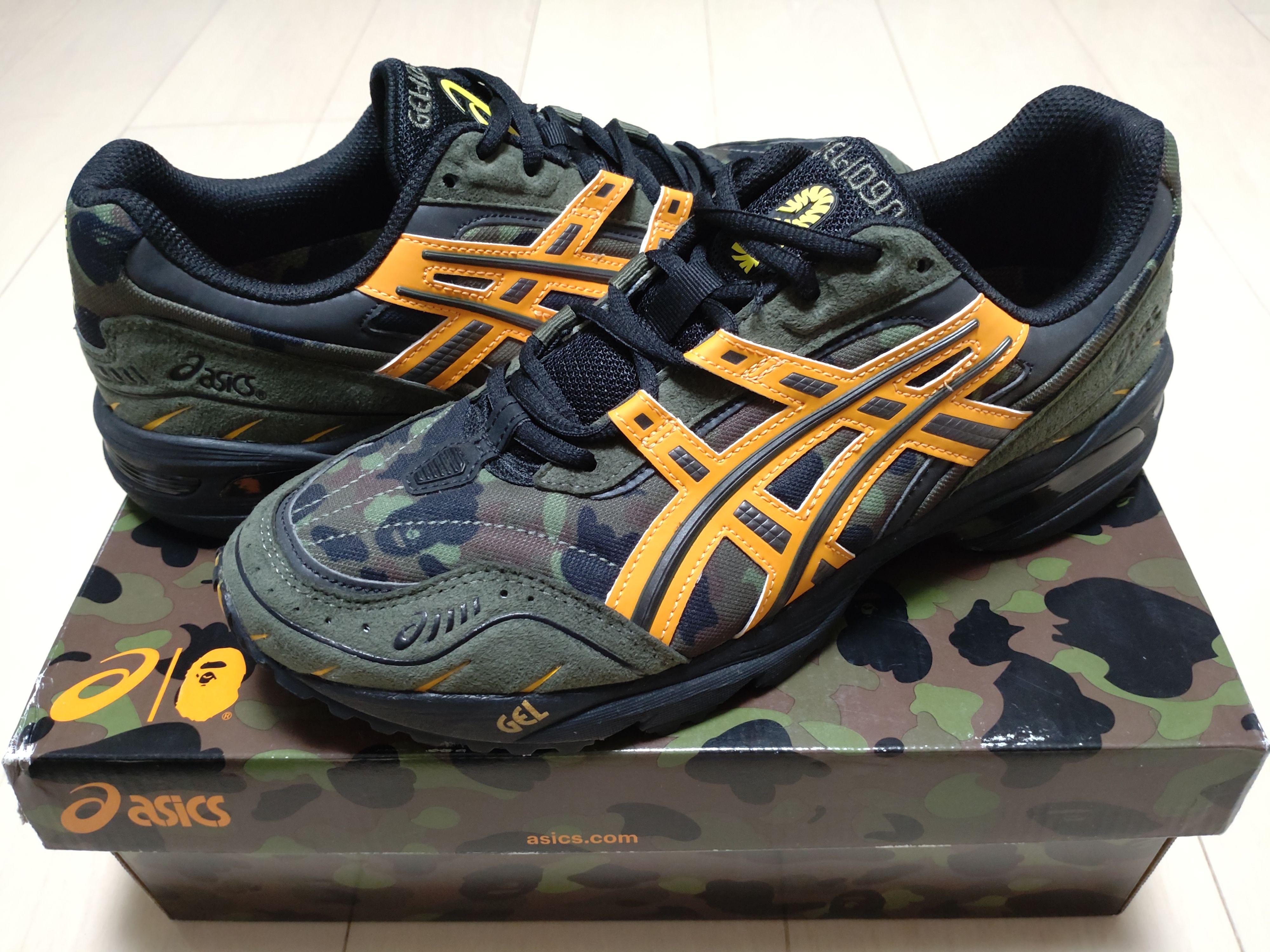 A BATHING APE®︎ × Asics Gel-1090 "Green"