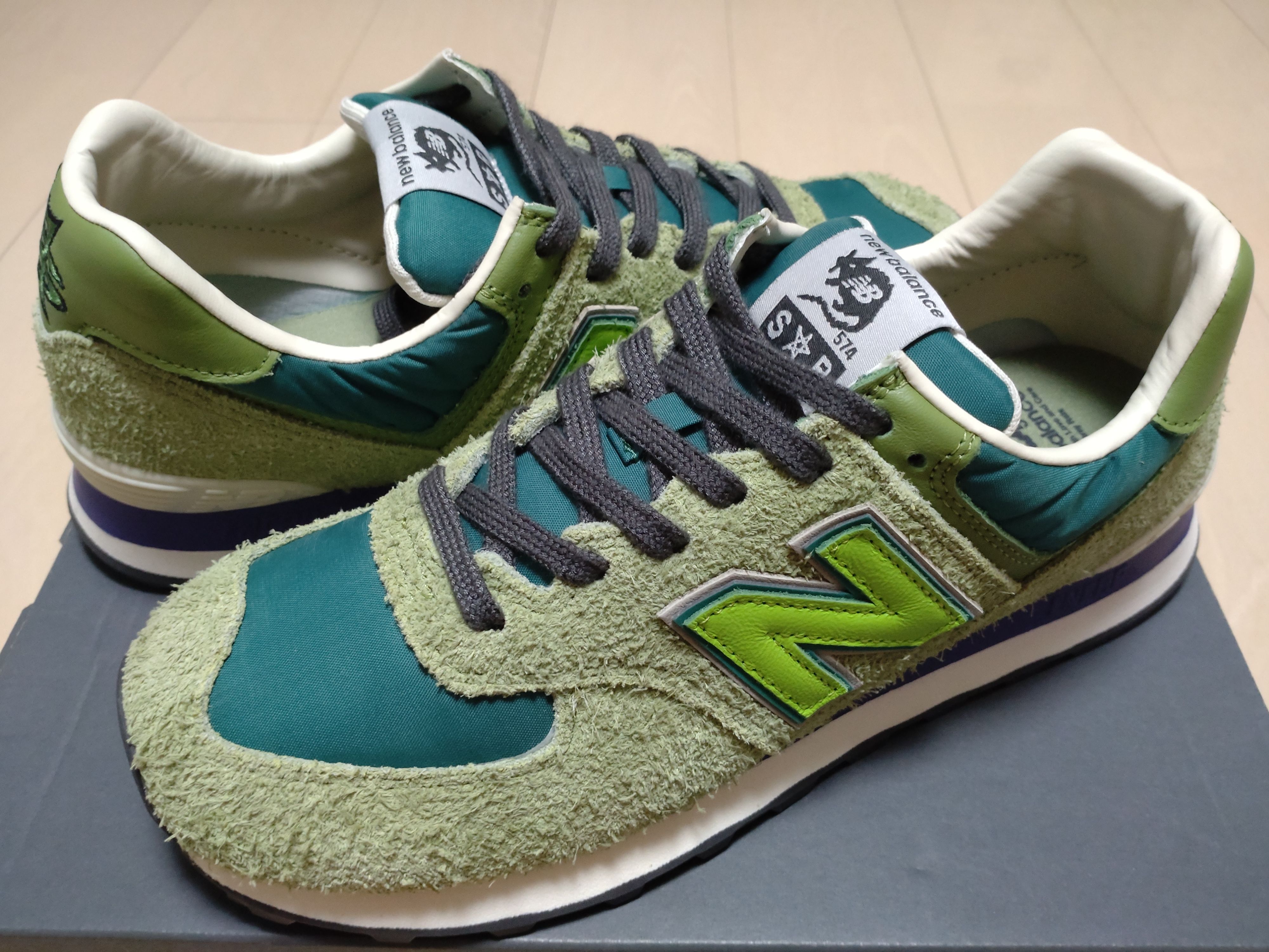Stray Rats × New Balance ML574 "Green"