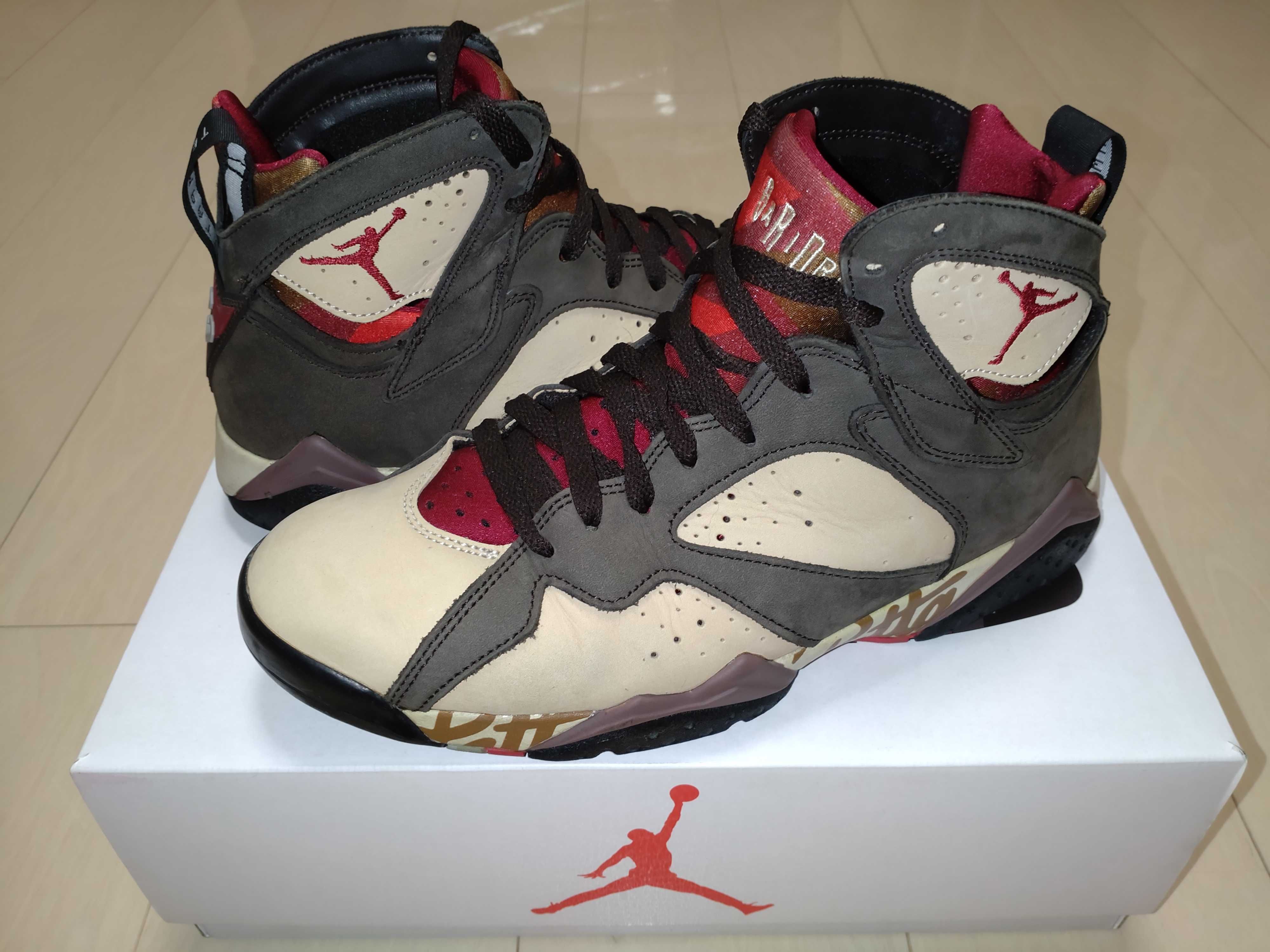 Patta × Nike Air Jordan 7 OG "Brown"