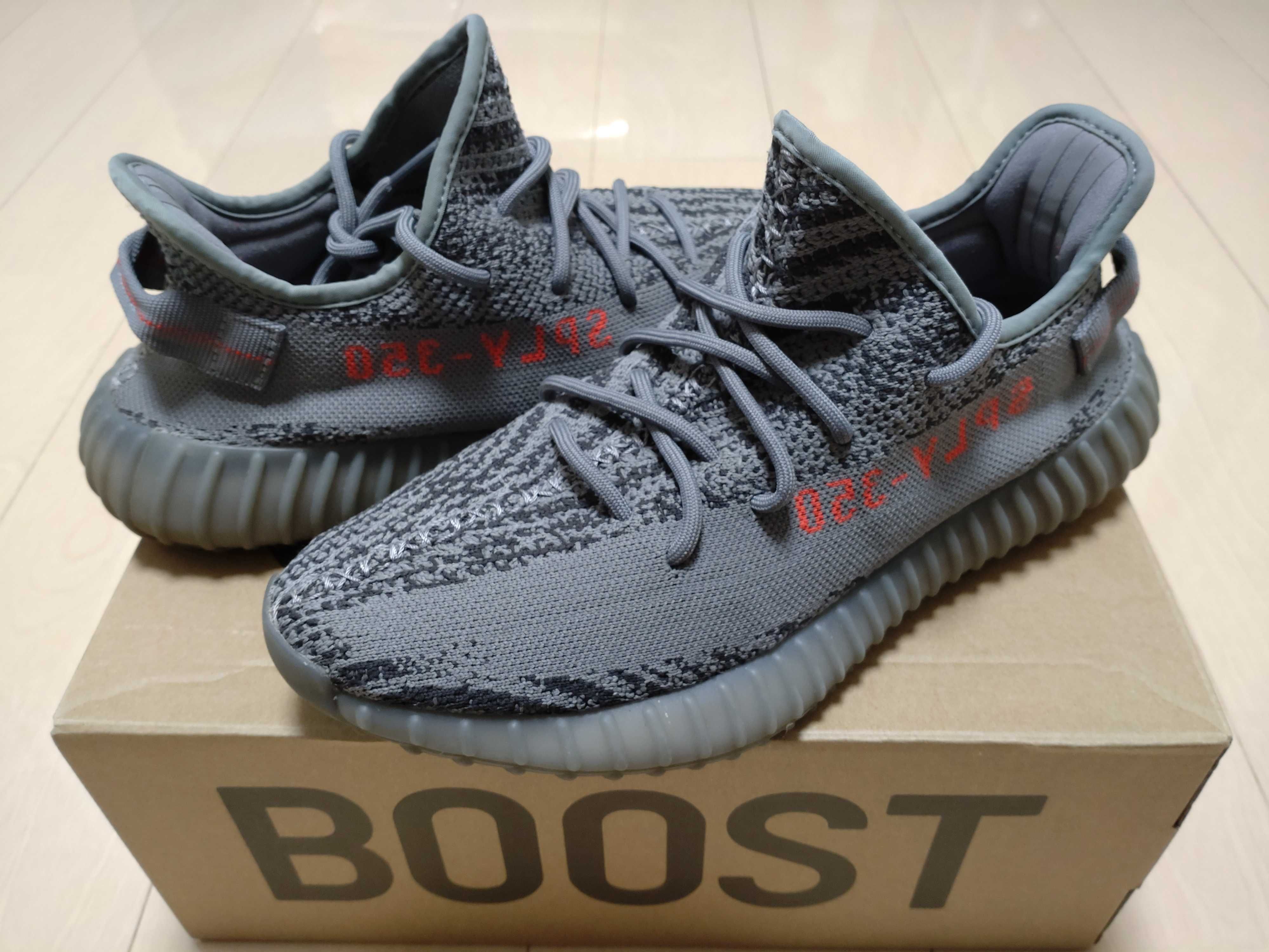 adidas Yeezy Boost 350 V2 "Grey/Bold Orange/DGH Solid Grey"