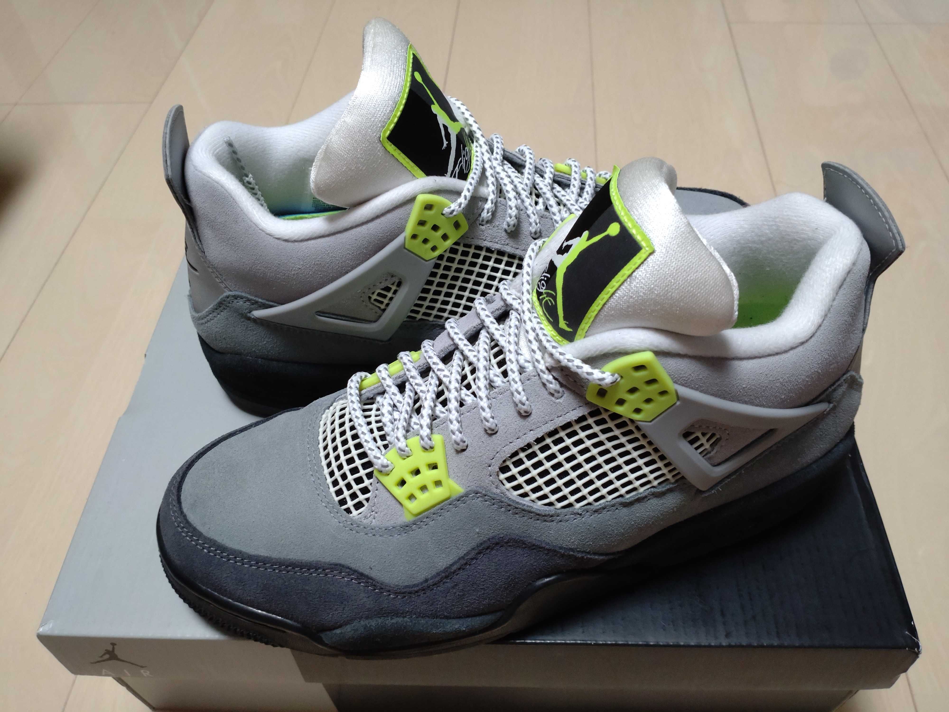 NIKE AIR JORDAN 4 RETRO LE "NEON"