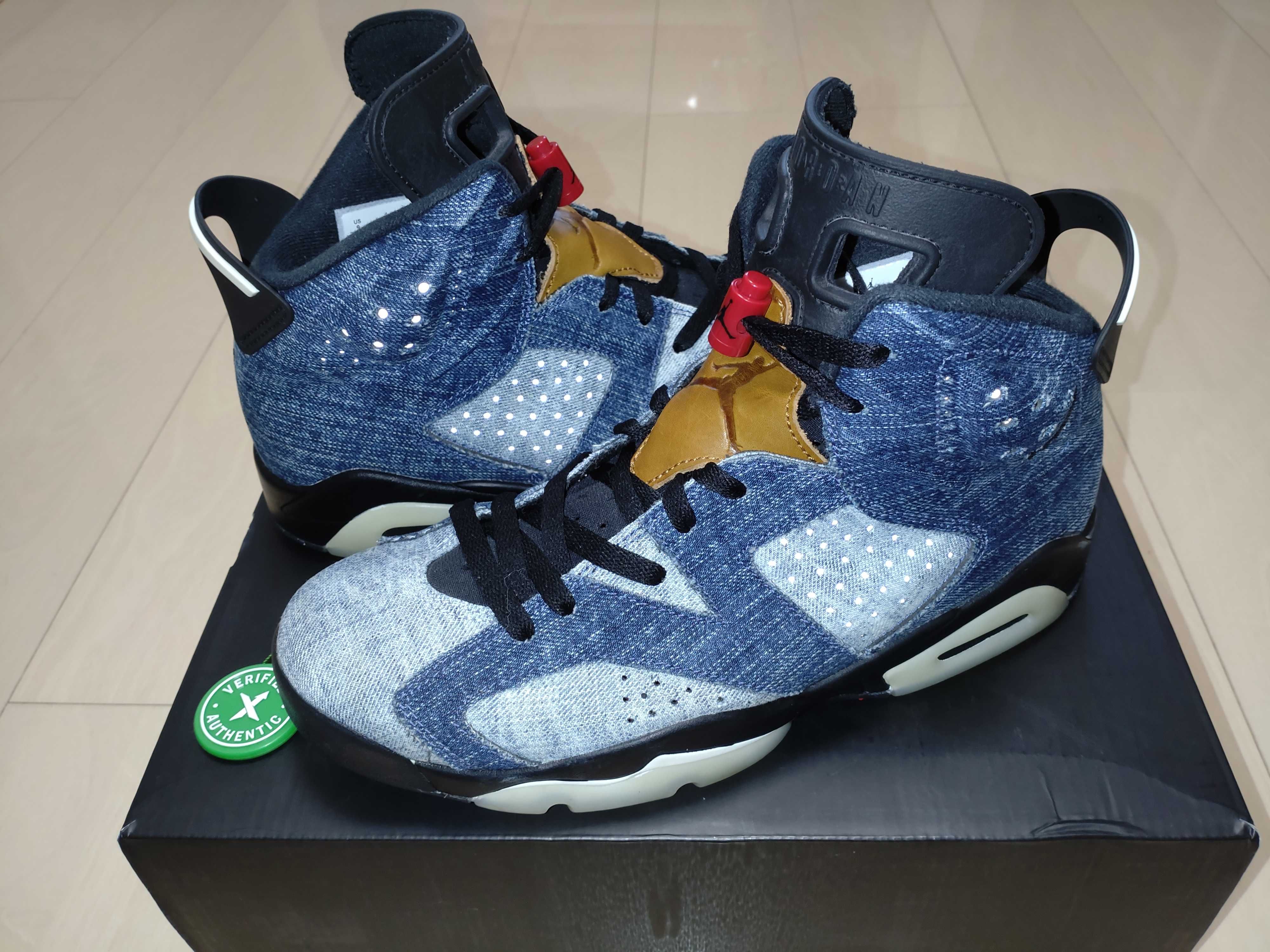 NIKE AIR JORDAN 6 "WASHED DENIM"