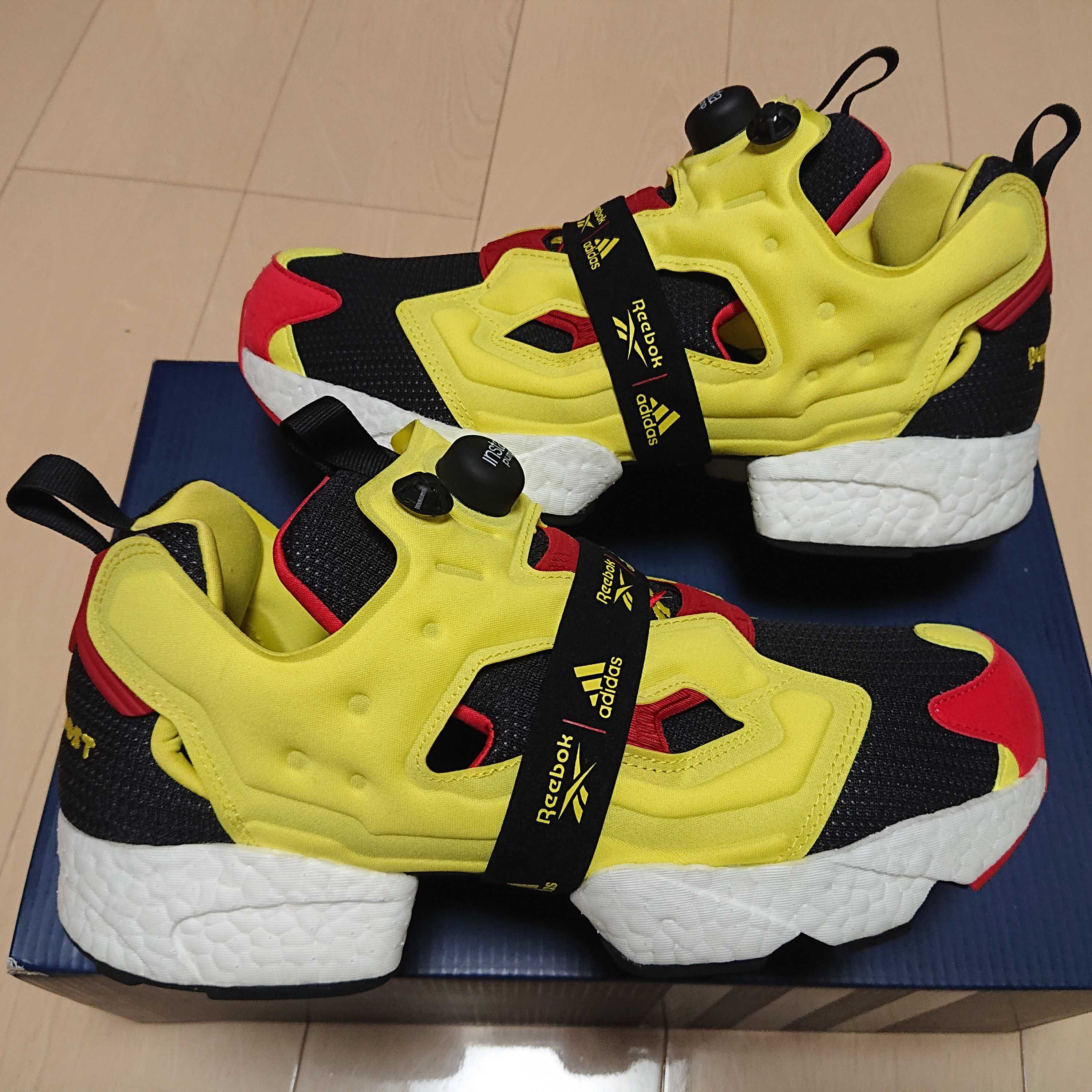ADIDAS × REEBOK INSTAPUMP FURY BOOST OG  "YELLOW/RED"