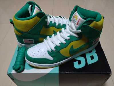 Nike SB Dunk High "Oakland Athletics"