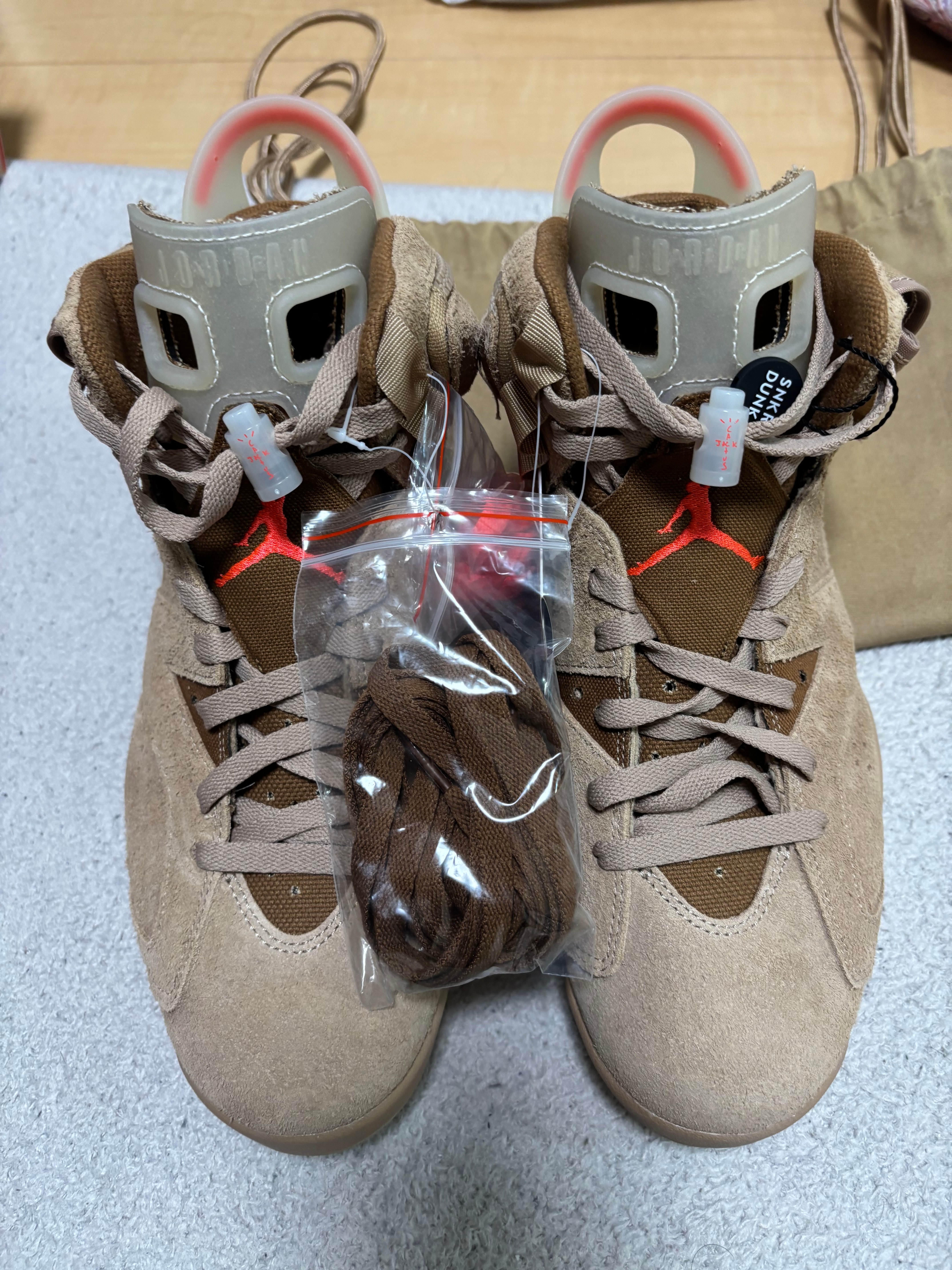 Travis Scott × Nike Air Jordan 6 "British Khaki"