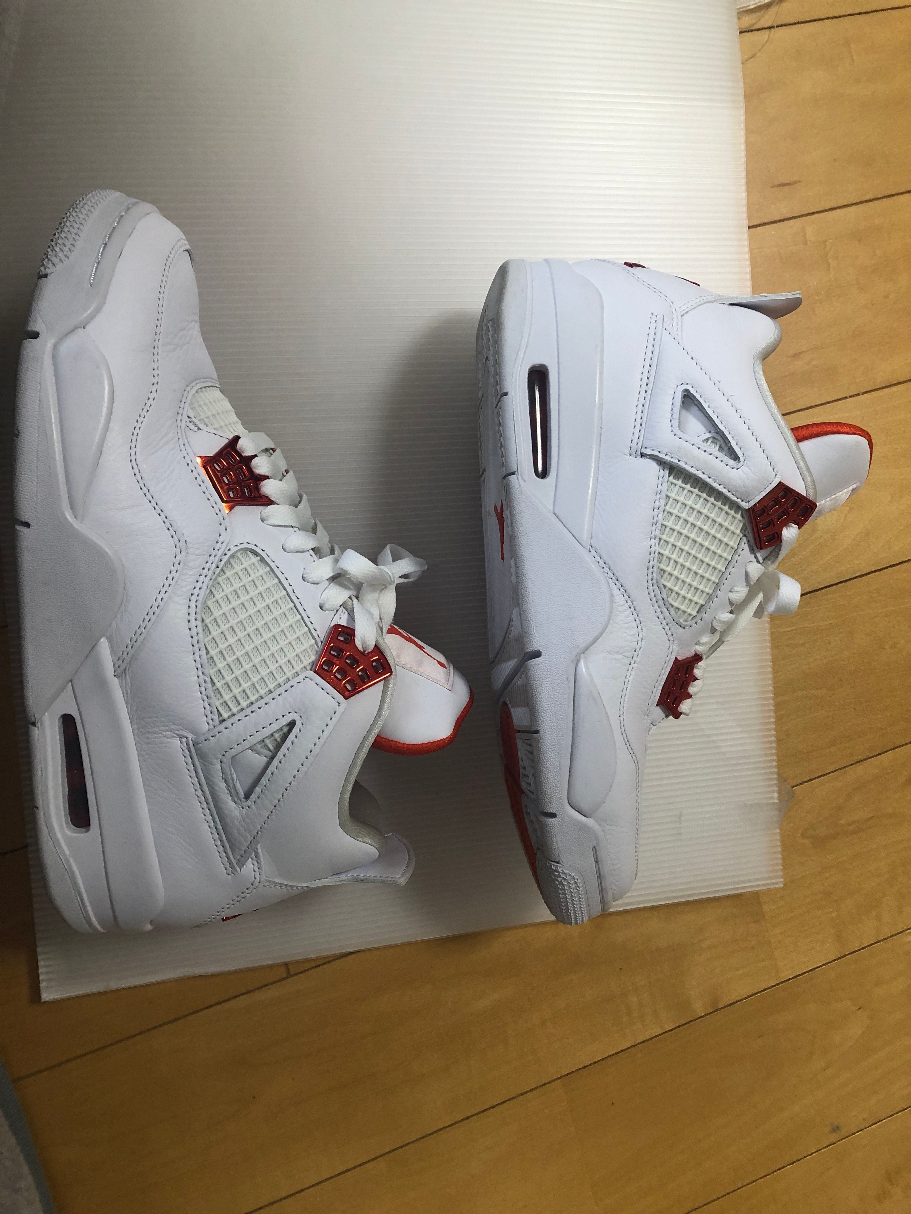 Nike Air Jordan 4 Retro "White/Team Orange"