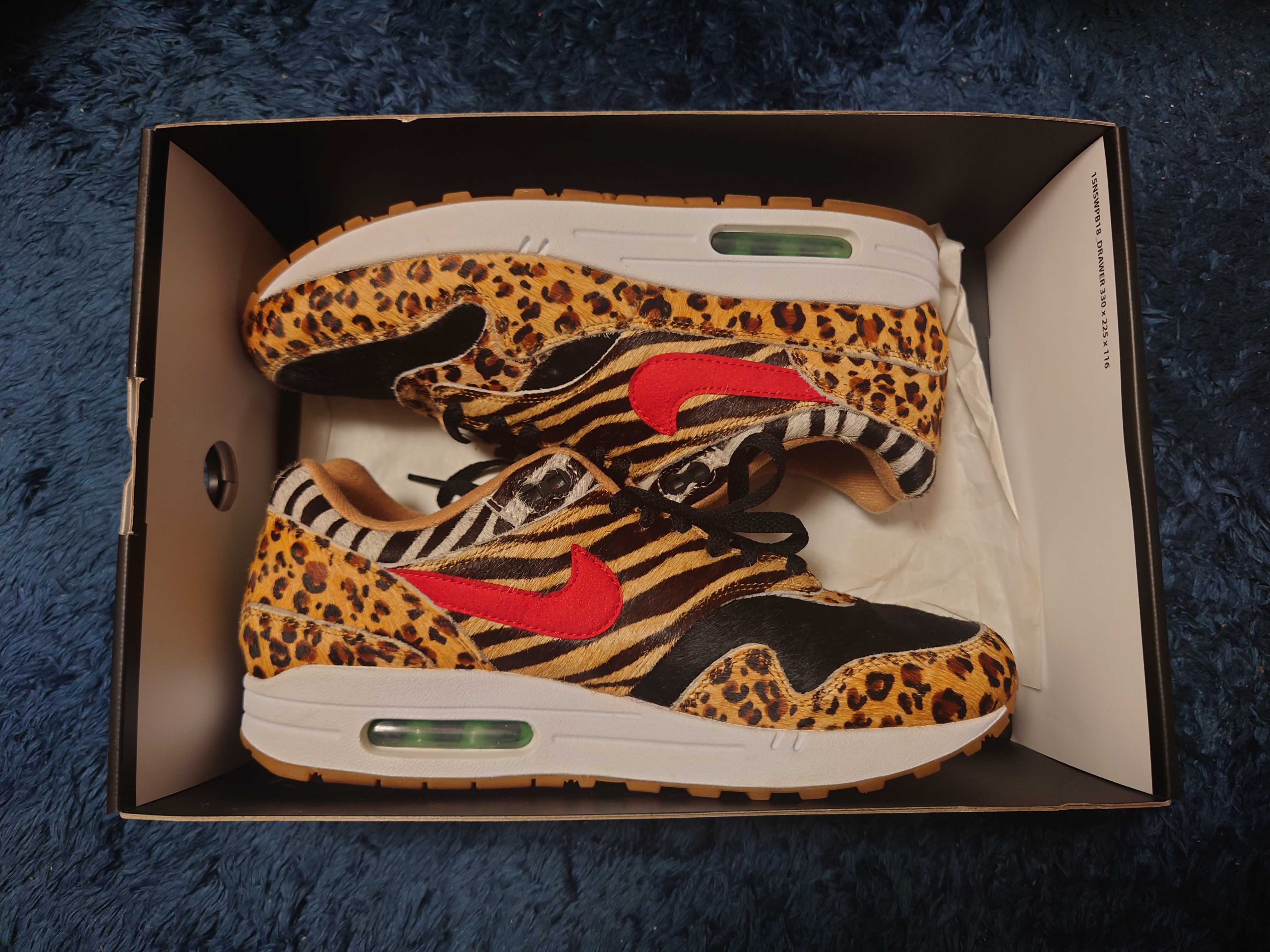 atmos × Nike Air Max 1 DLX "Animal Pack/Safari"
