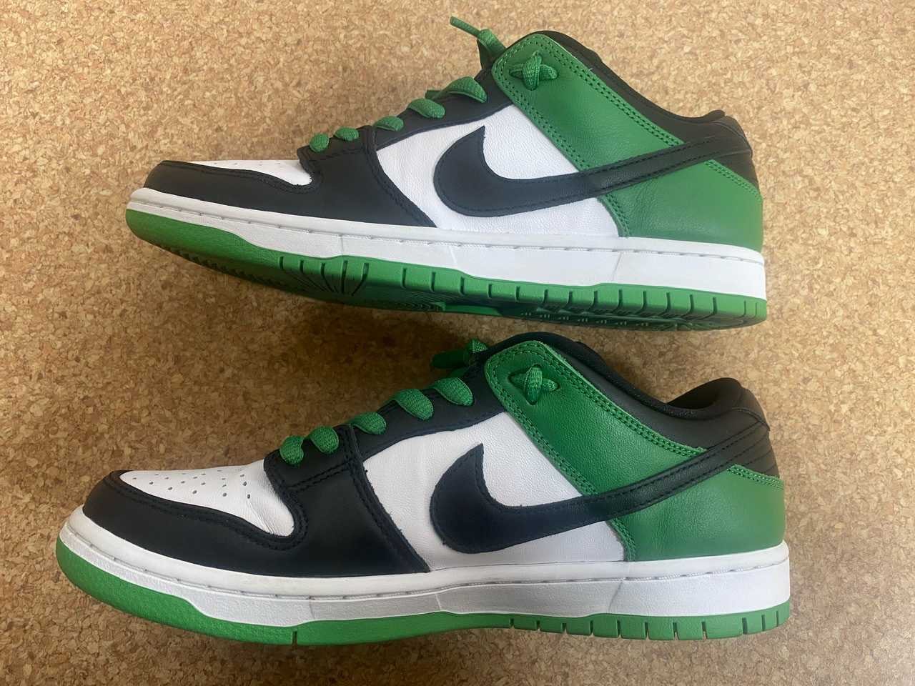 Nike SB Dunk Low Pro "Black and Classic Green"