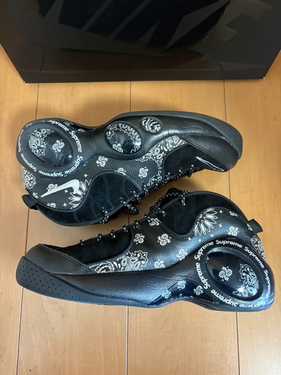 Supreme × Nike Air Zoom Flight 95 SP "Black/White"