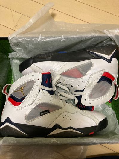 Paris Saint-Germain (PSG) × Nike Air Jordan 7 Retro "White" (2021)