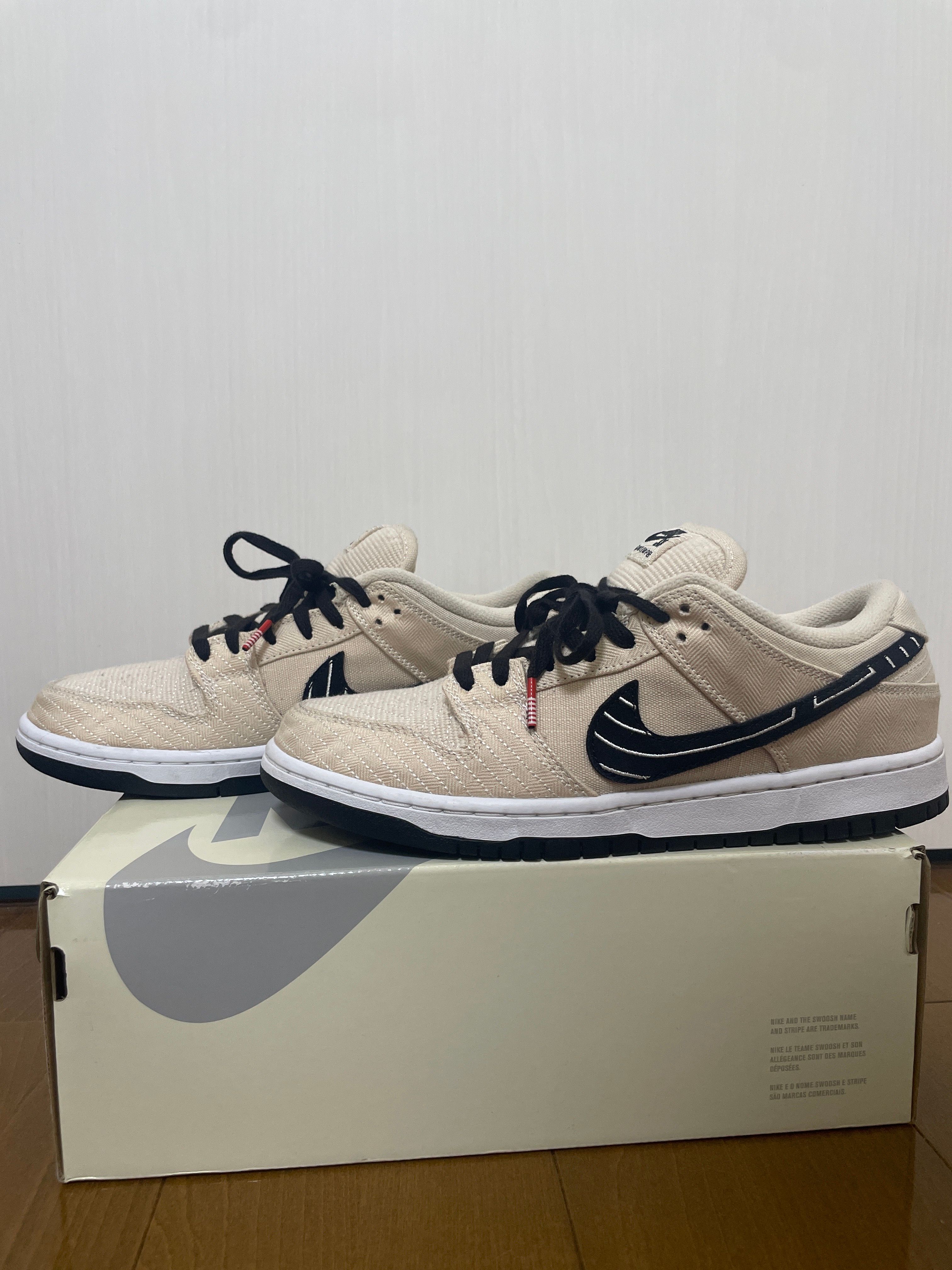 Albino & Preto × Nike SB Dunk Low Pro QS "Pearl White"