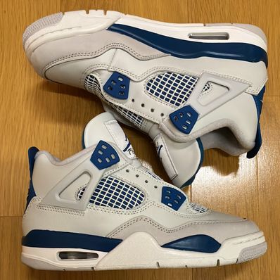 Nike GS Air Jordan 4 Retro "Industrial Blue"