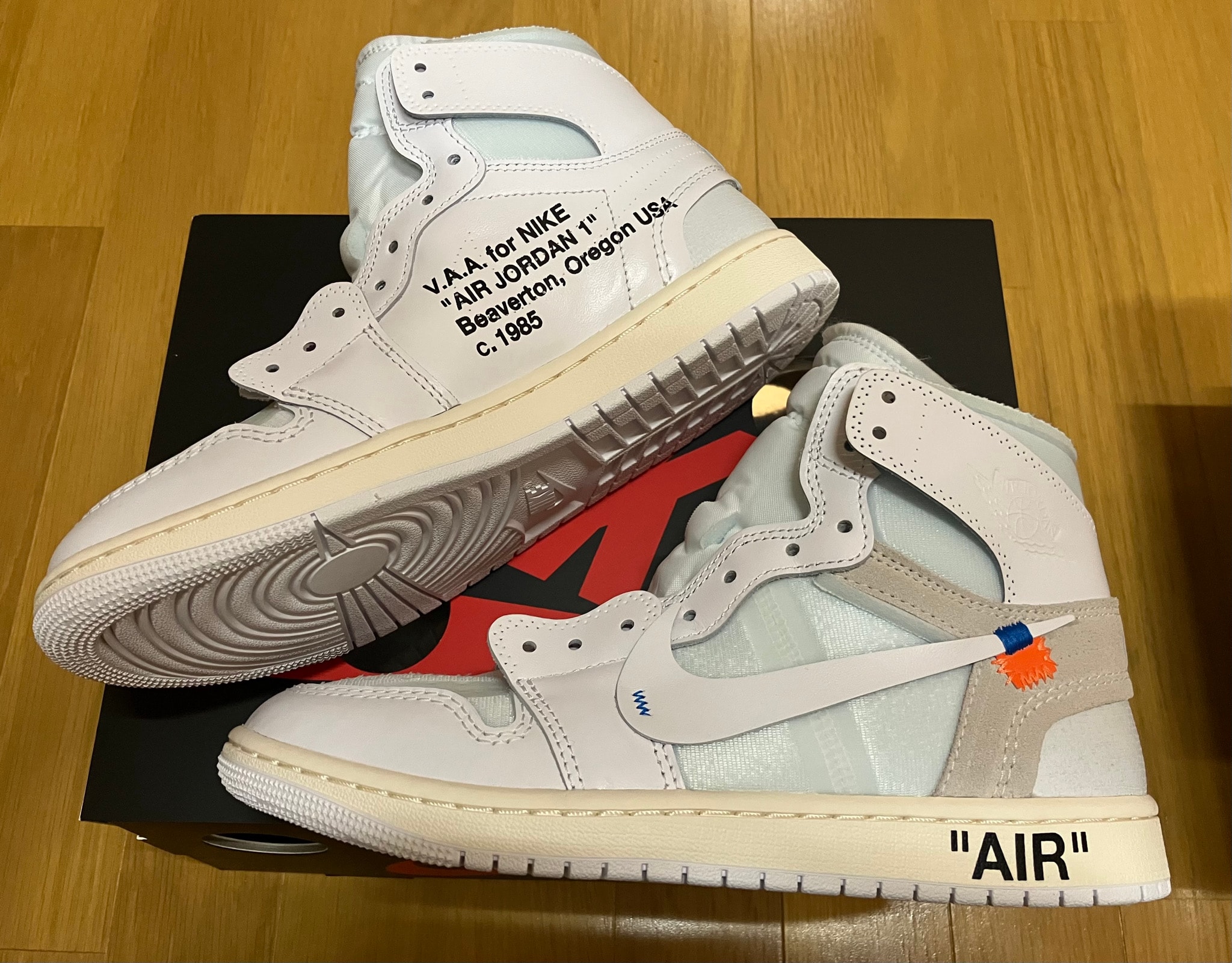 Virgil Abloh Archive (V.A.A.) × Nike Air Jordan 1 Retro High OG "Alaska"