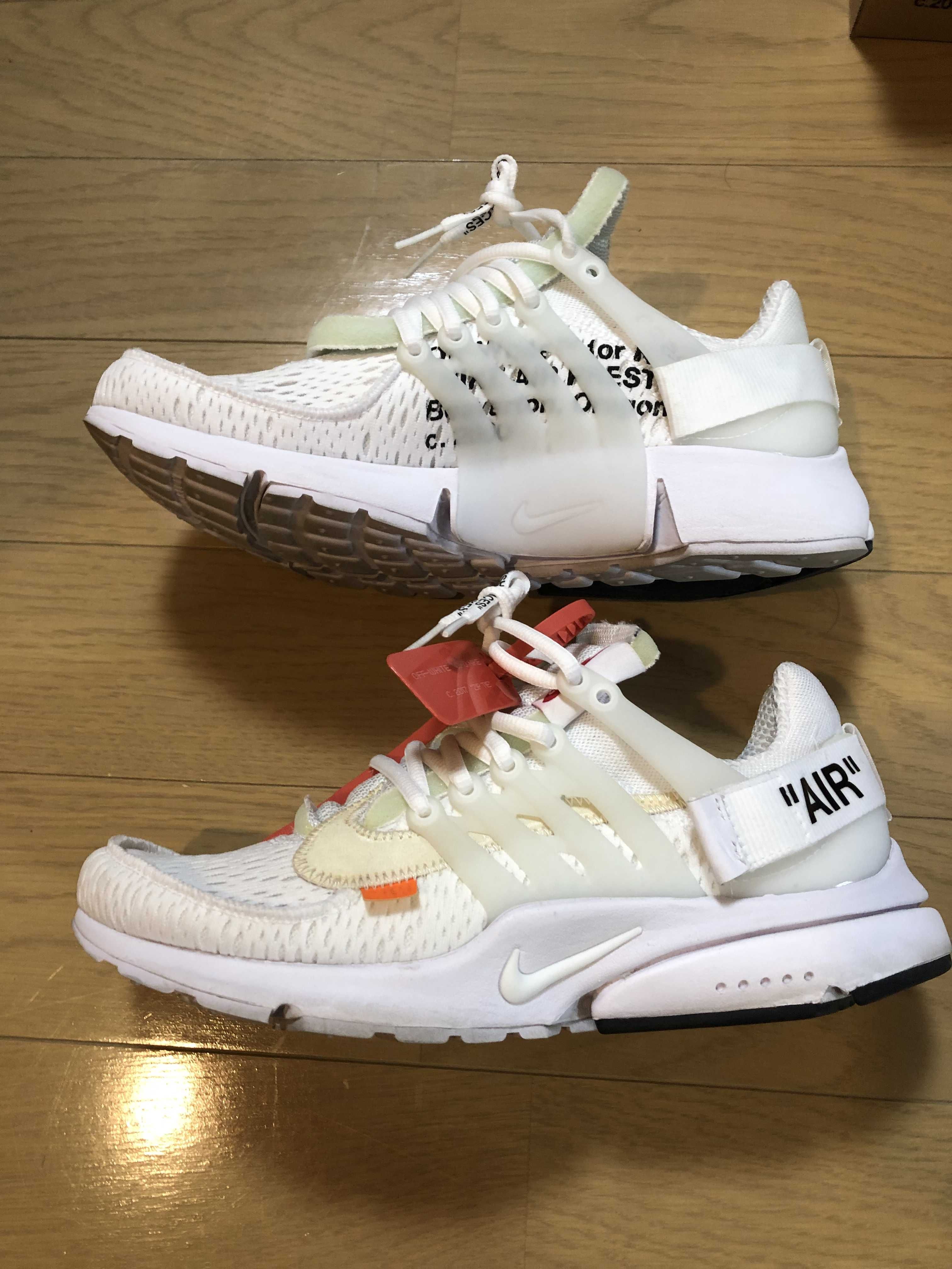 Off-White × Nike Air Presto "White/Black/Cone"