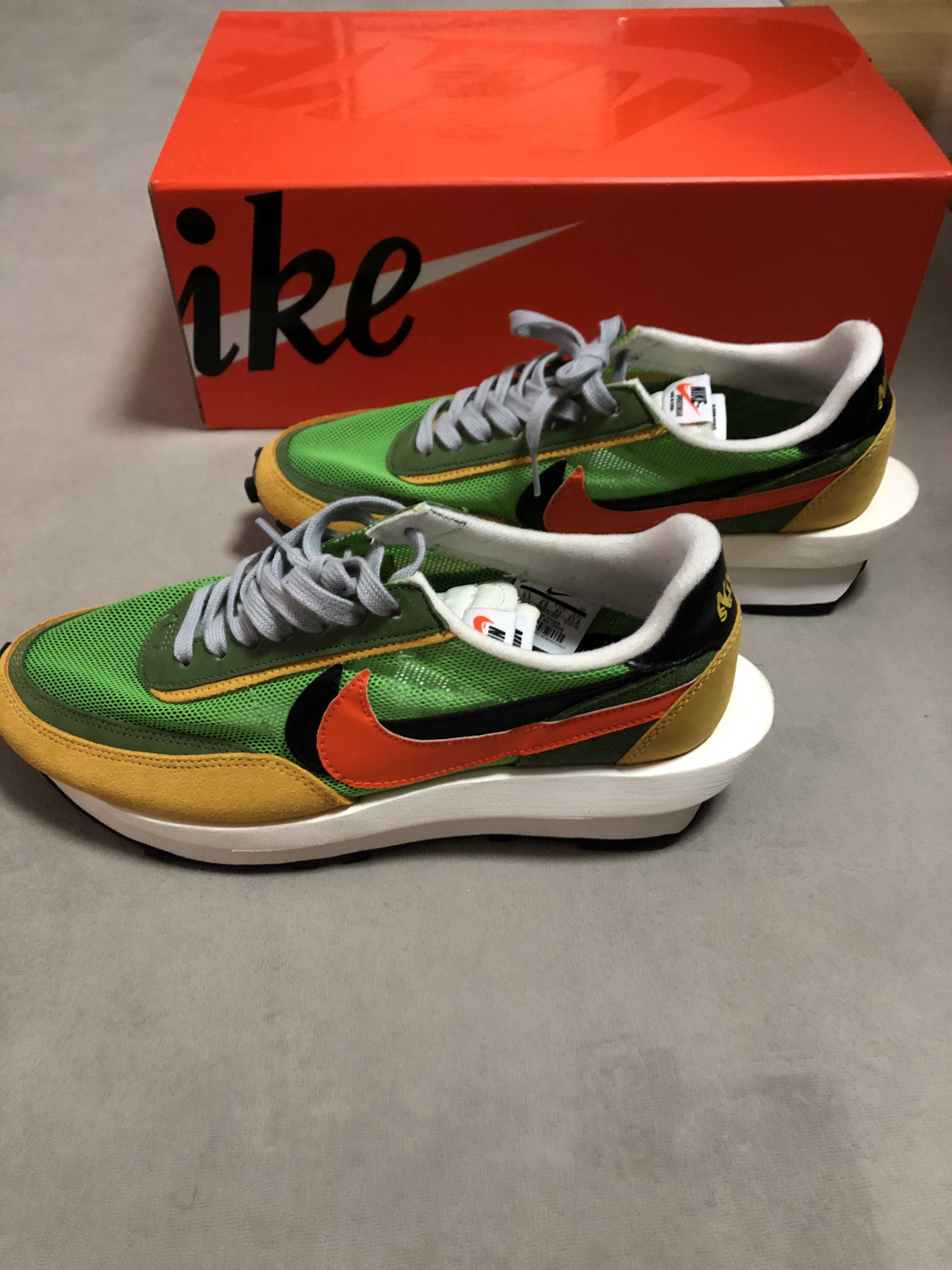 sacai × Nike LDV Waffle "Green"