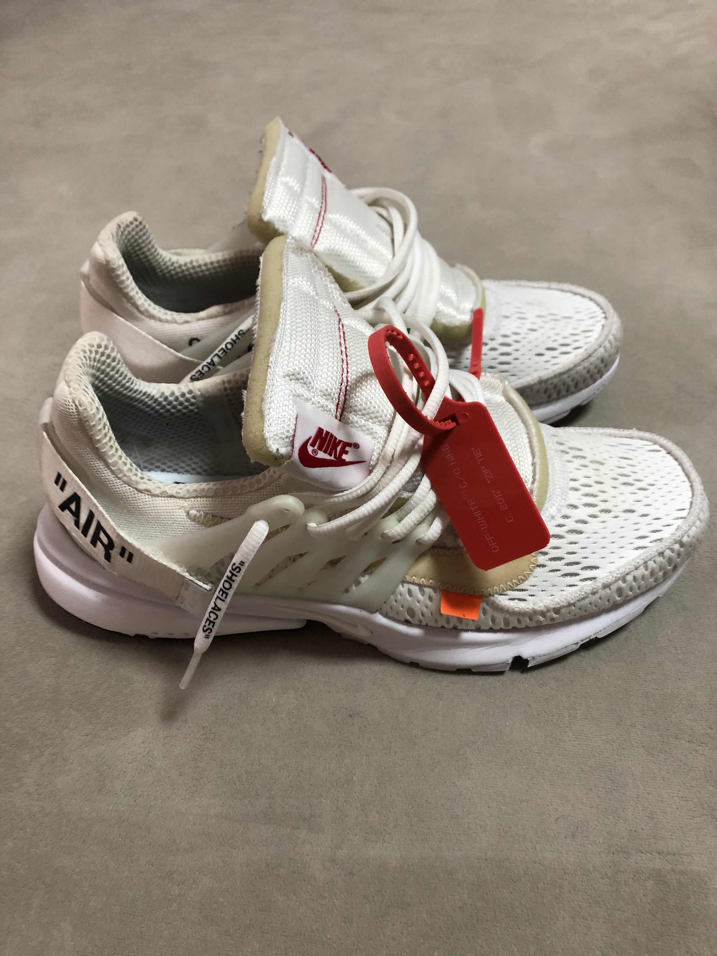Off-White × Nike Air Presto "White/Black/Cone"