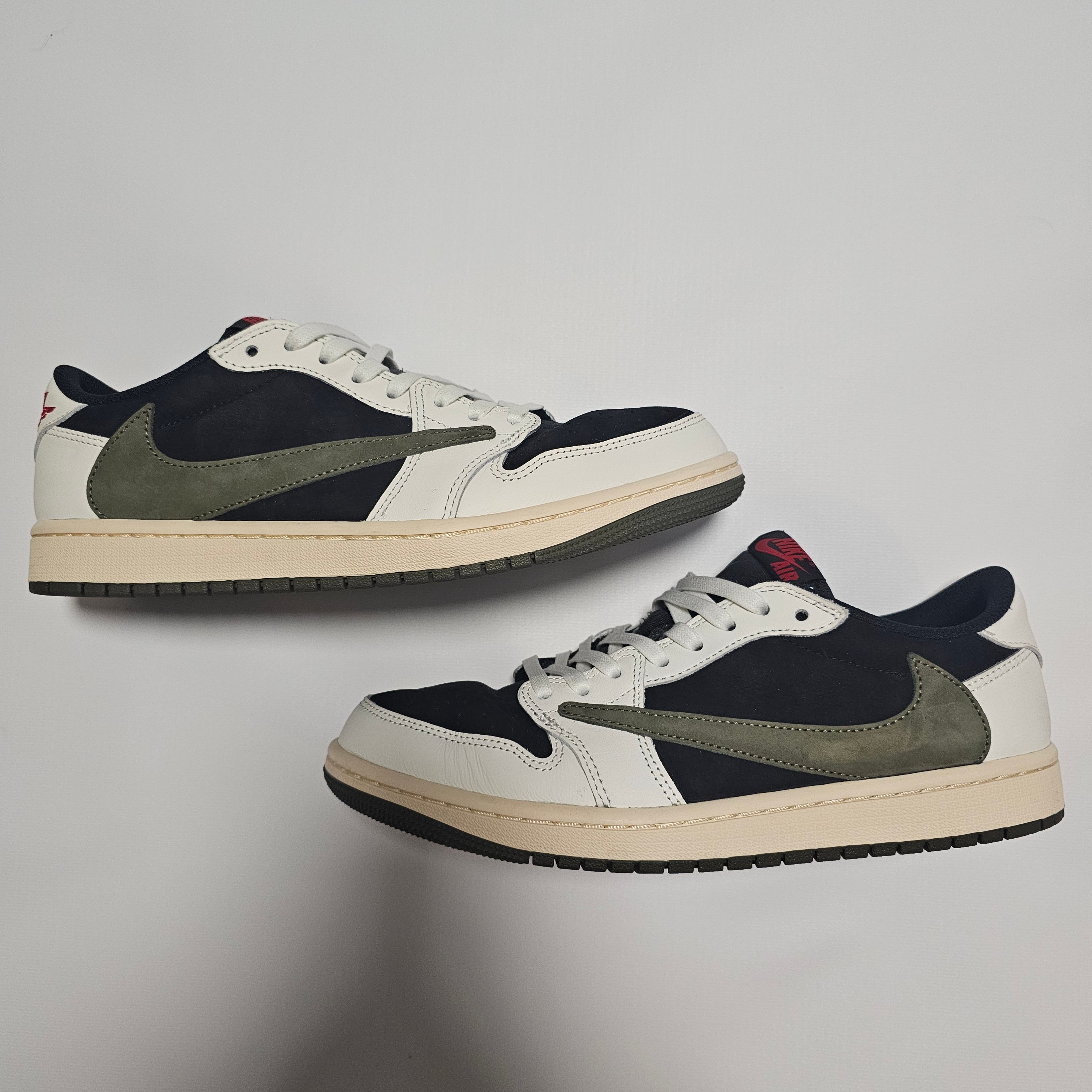 Travis Scott × Nike Women's Air Jordan 1 Low OG "Medium Olive"