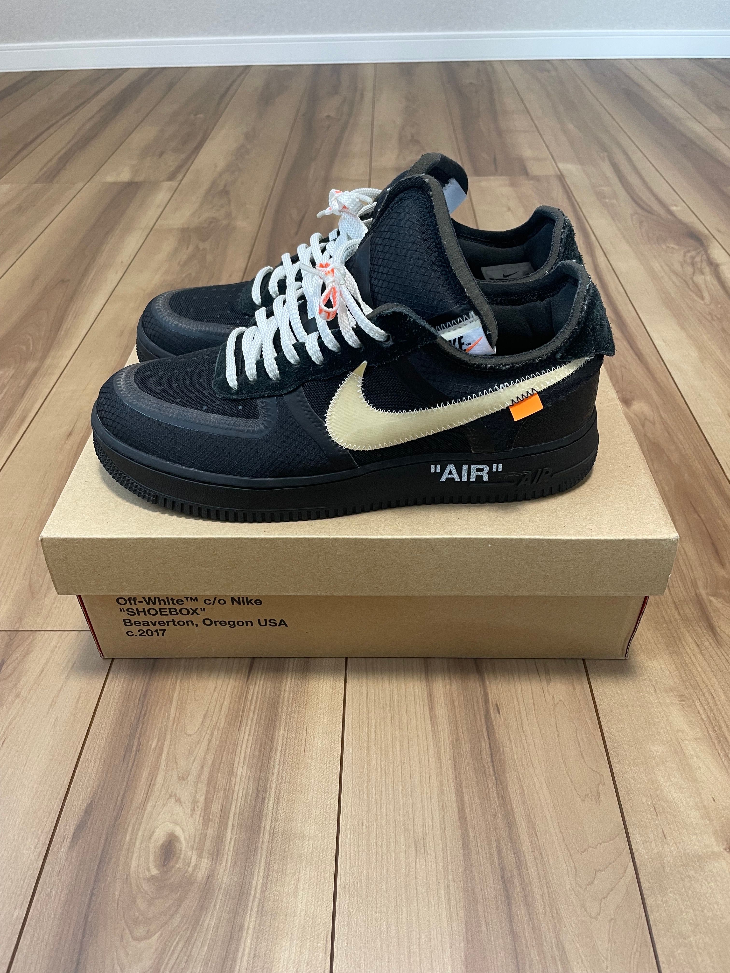 Off-White × Nike Air Force 1 Low "Black"
