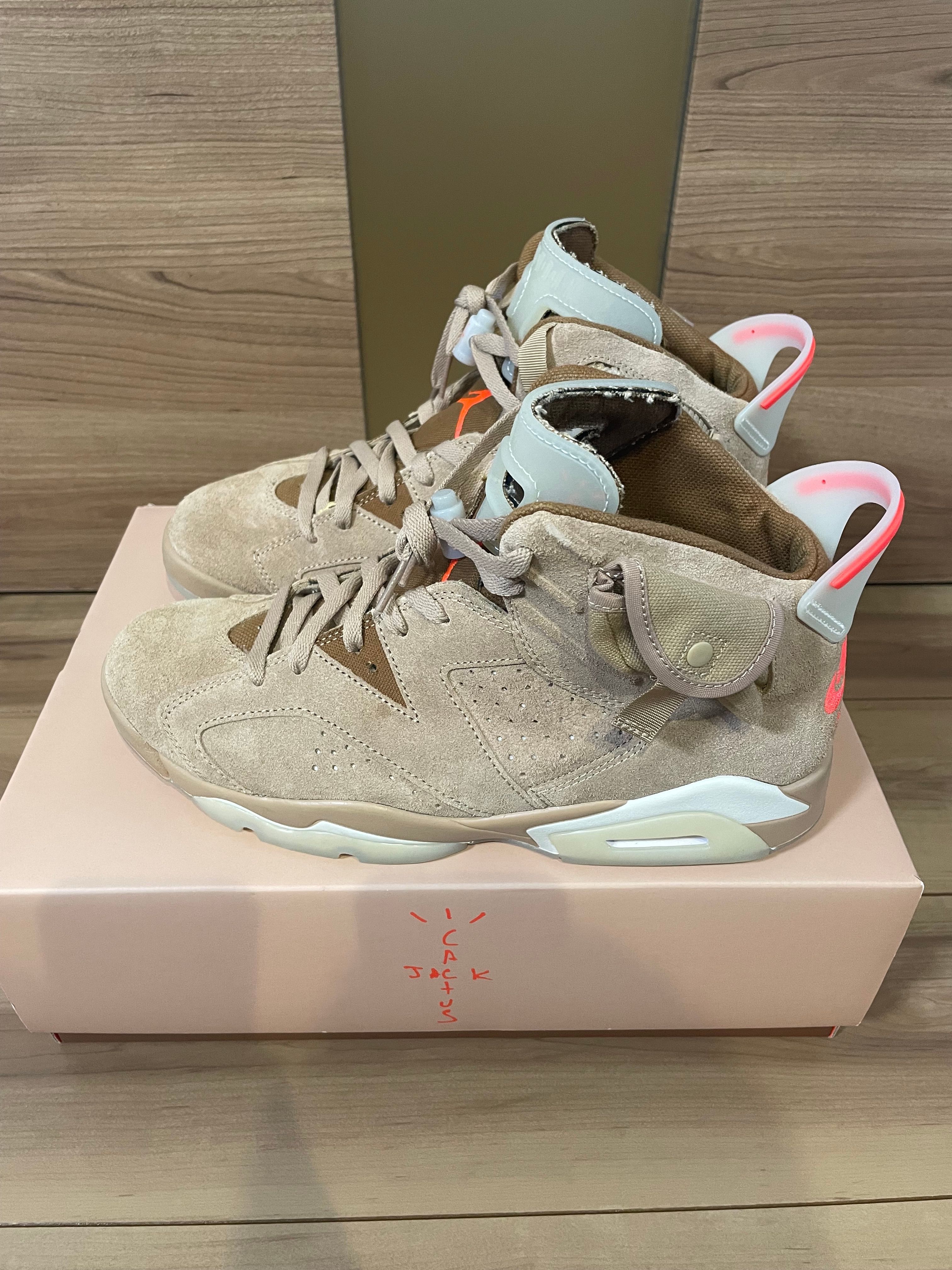 Travis Scott × Nike Air Jordan 6 "British Khaki"