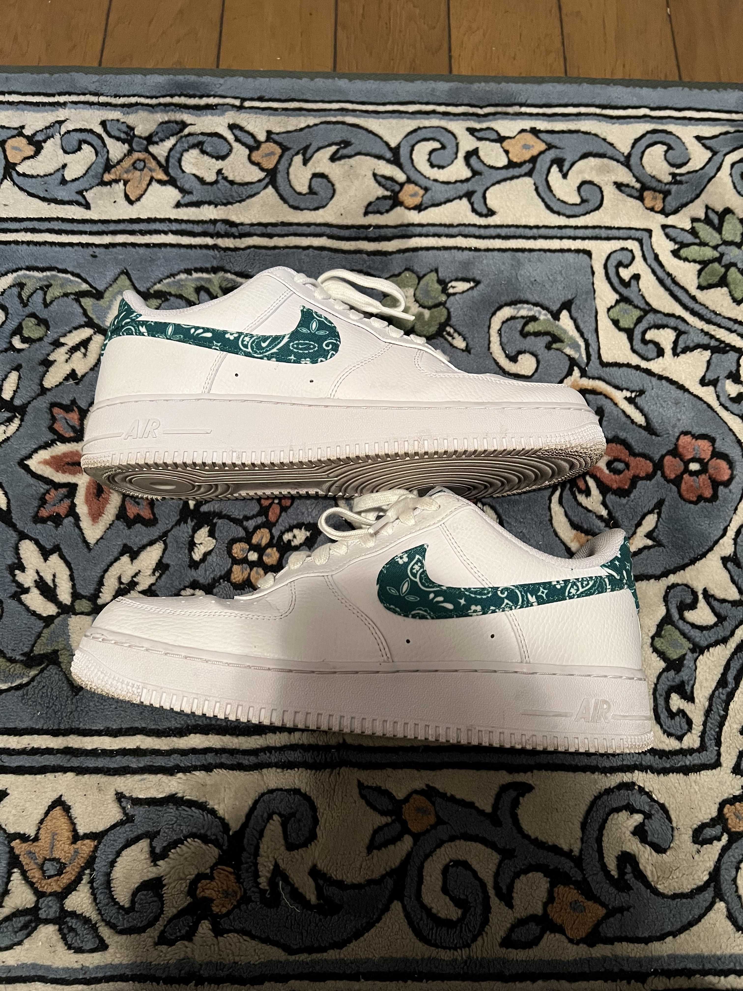 Nike Women's Air Force 1 Low '07 Essential "Green Paisley"