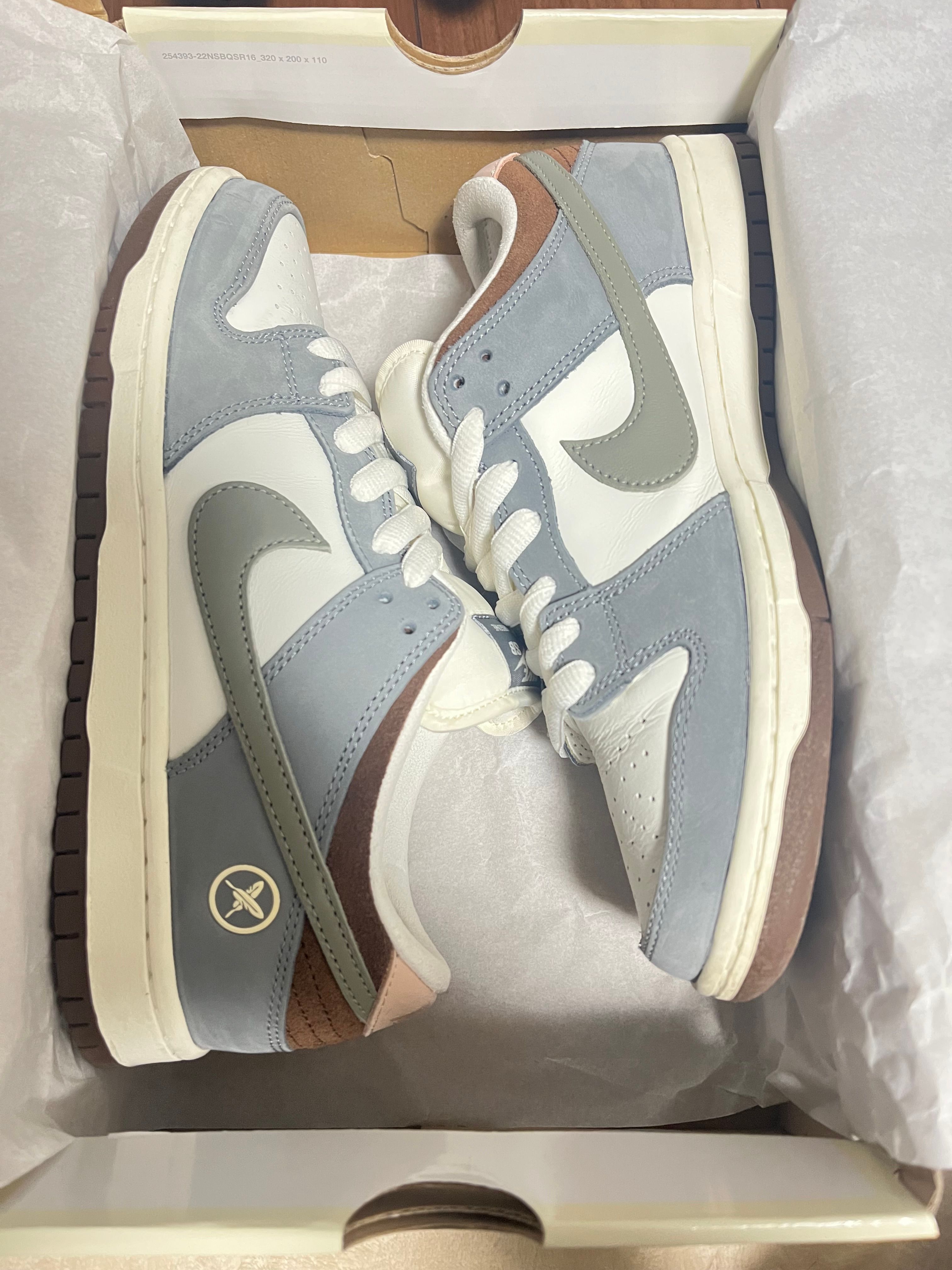 堀米 雄斗(Yuto Horigome) × Nike SB Dunk Low Pro QS "Wolf Grey"