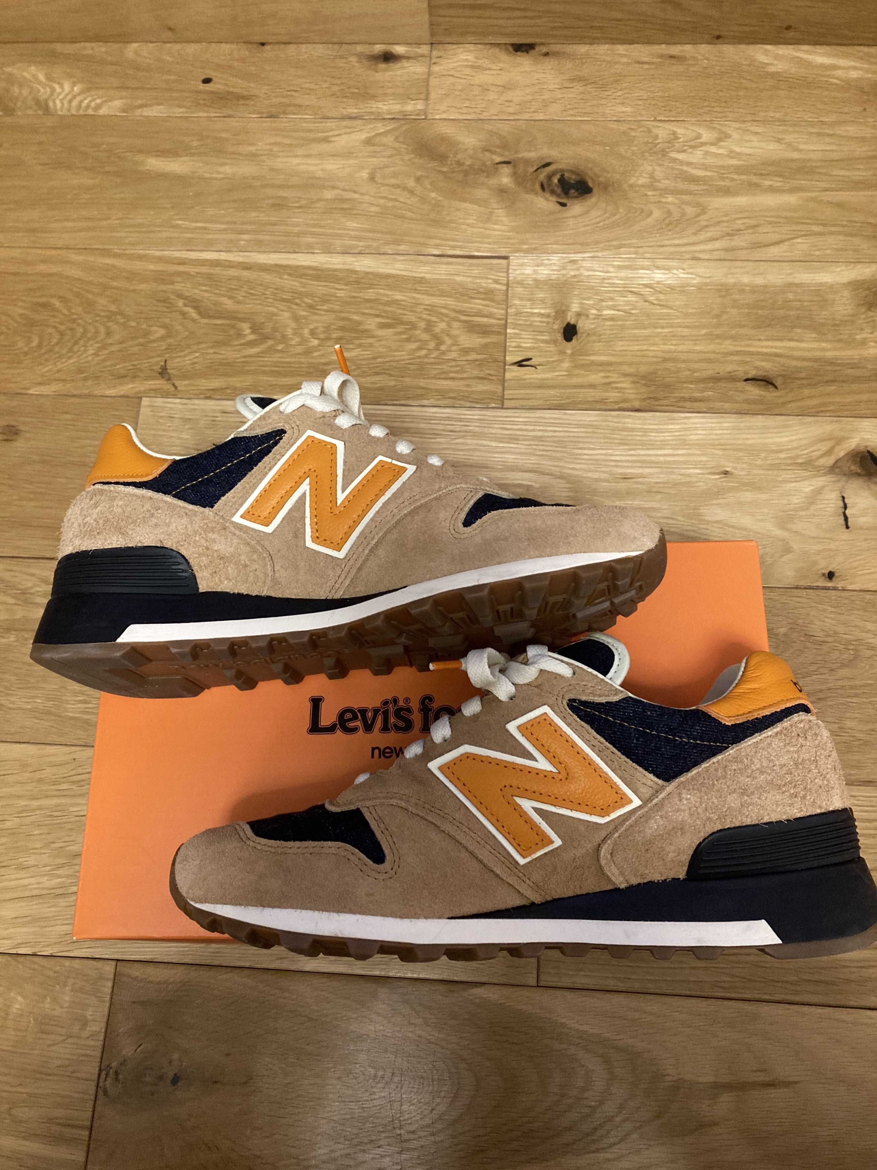 Levi's × New Balance 1300 "Orange/Black"