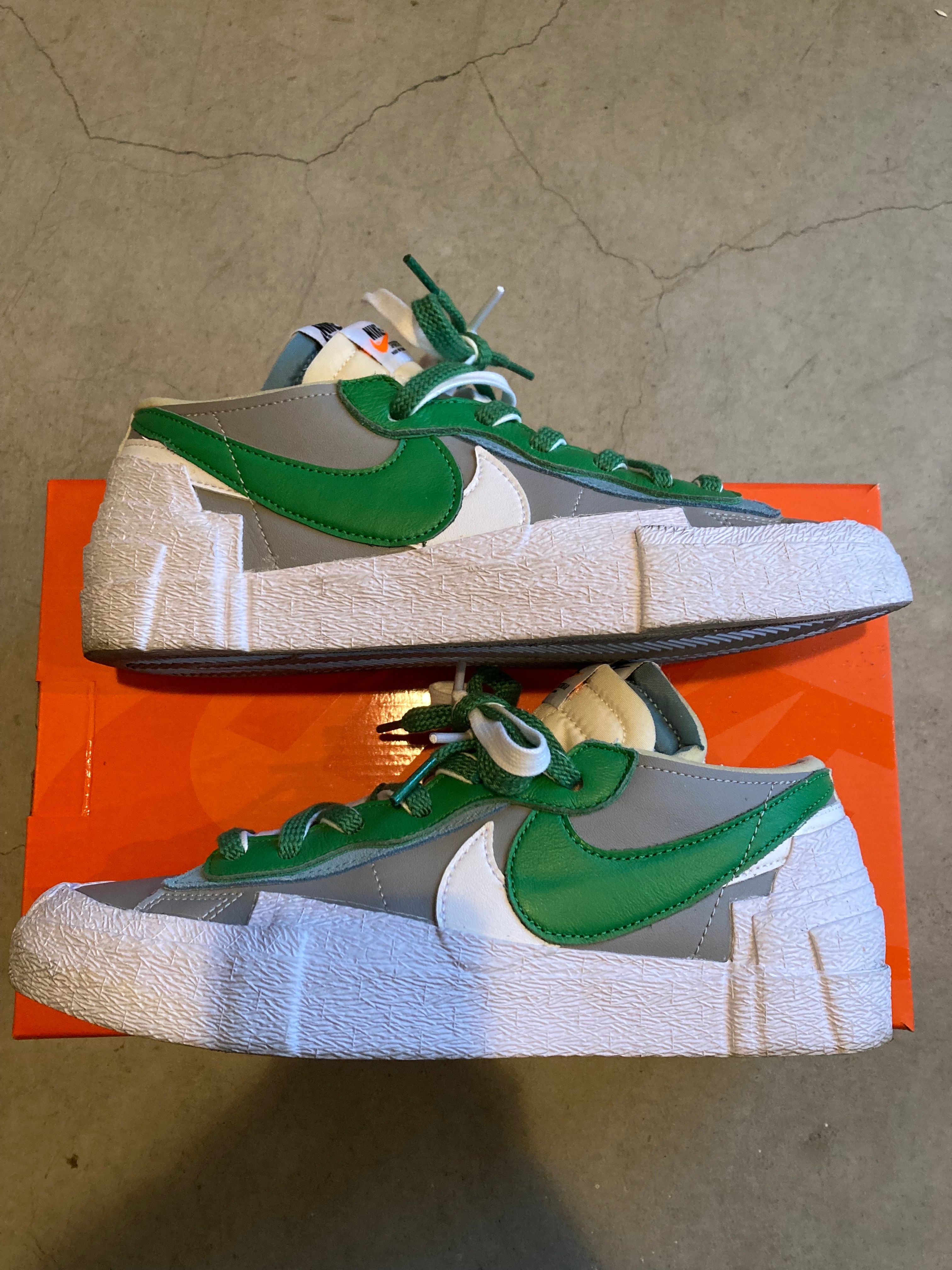sacai × Nike Blazer Low "Classic Green"