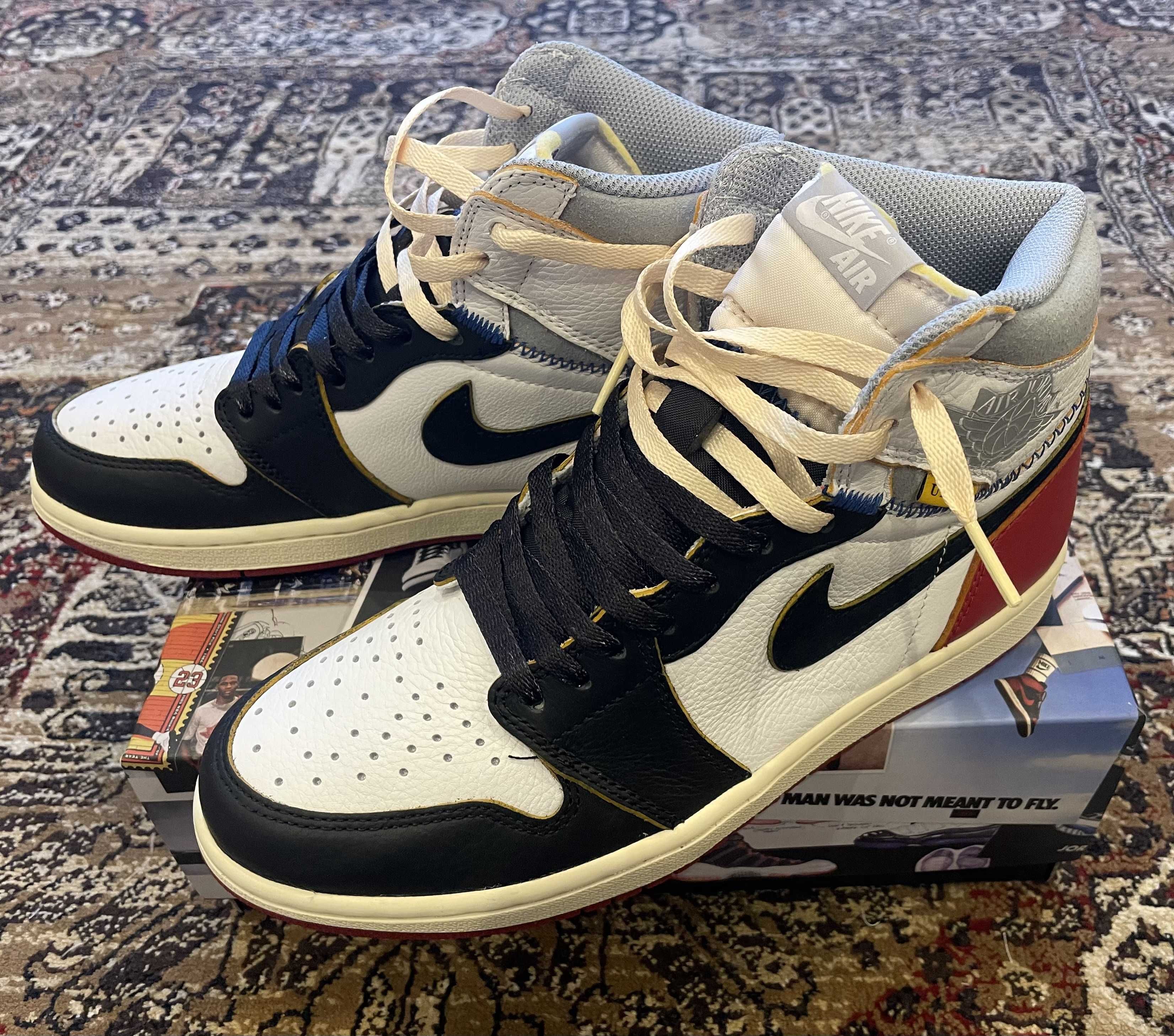 UNION × Nike Air Jordan 1 Retro High OG NRG "Varsity Red/Wolf Grey"