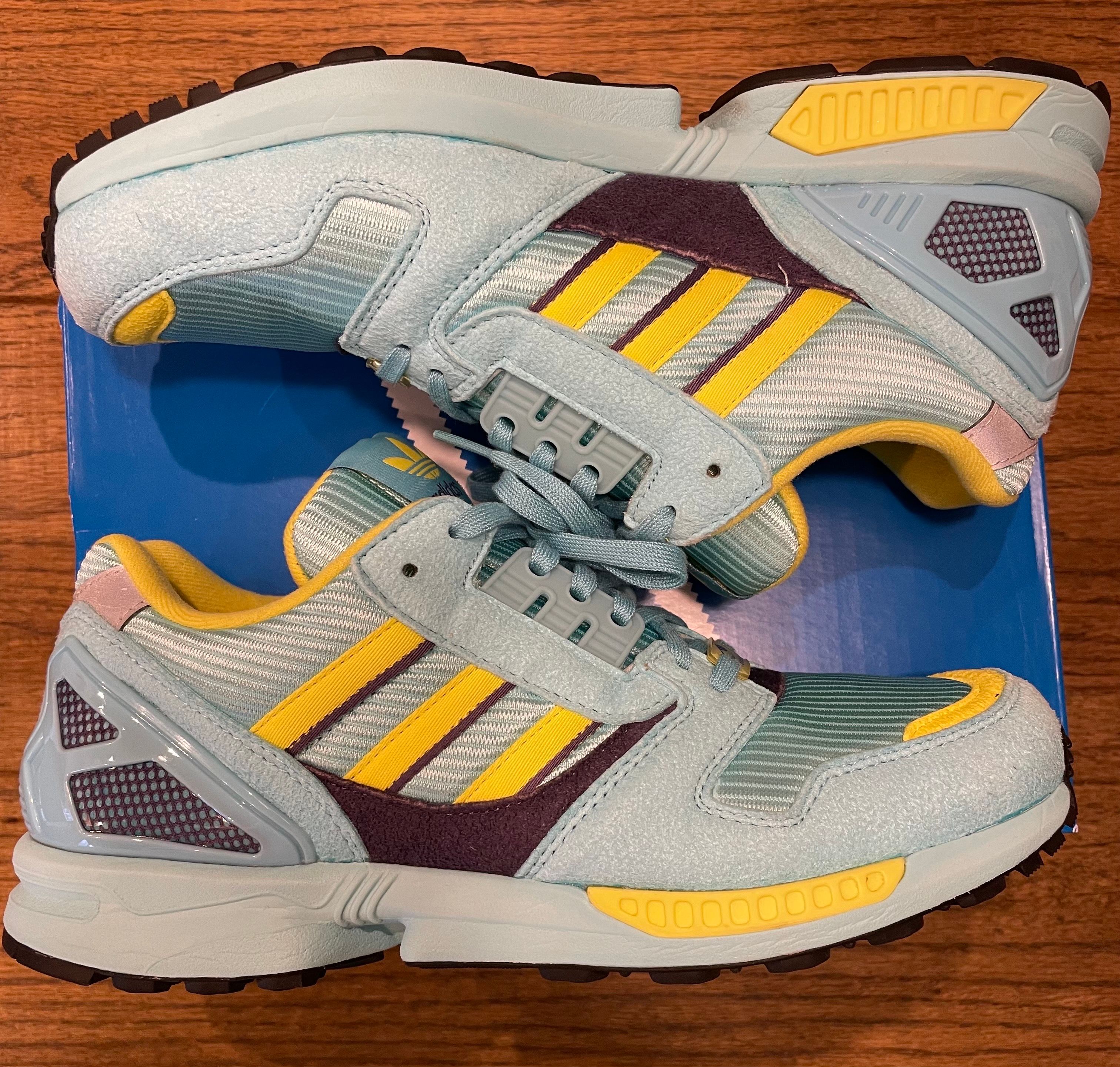 adidas ZX 8000 "Light Blue/Yellow"