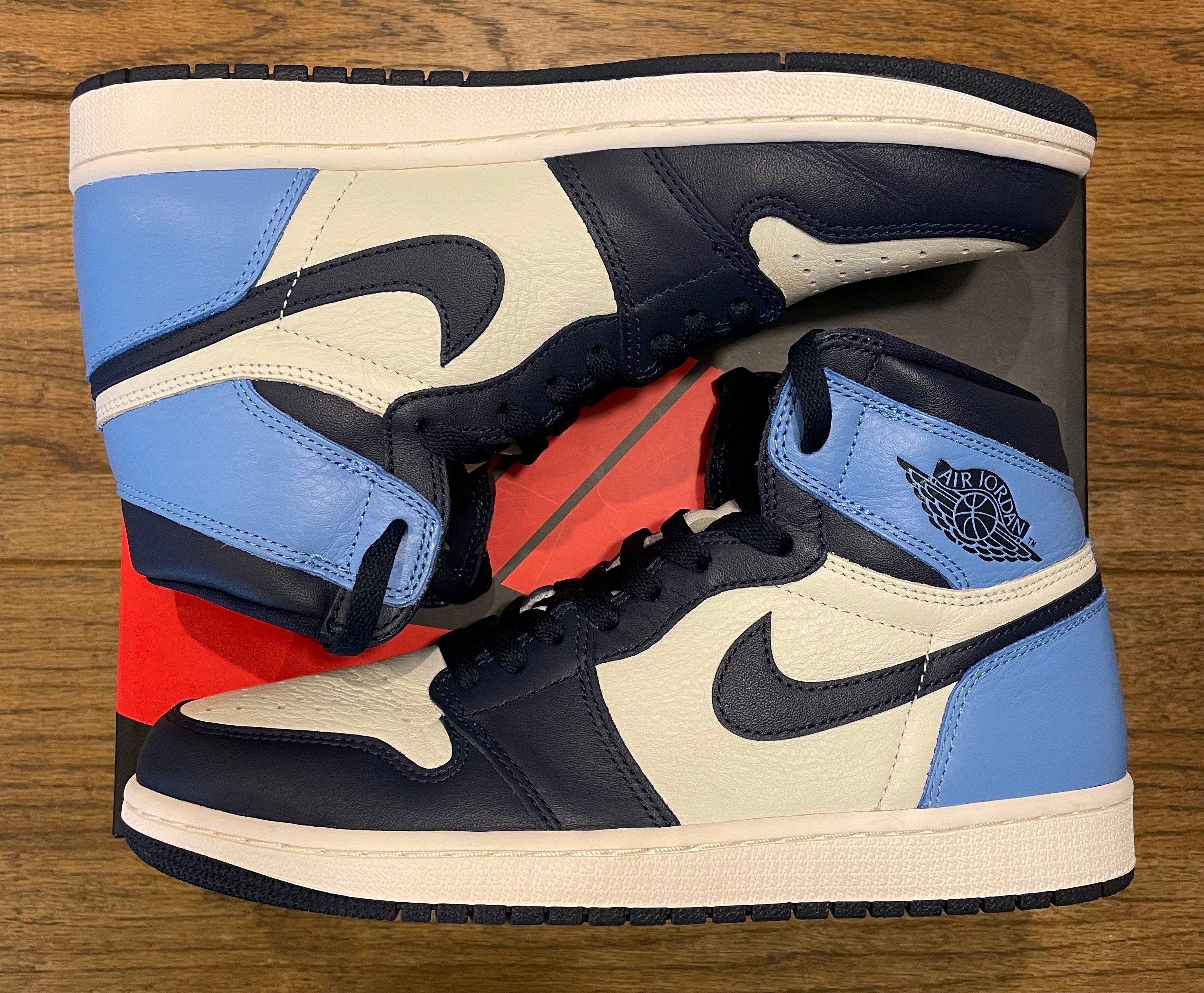 Nike Air Jordan 1 Retro High OG "Obsidian/University Blue"
