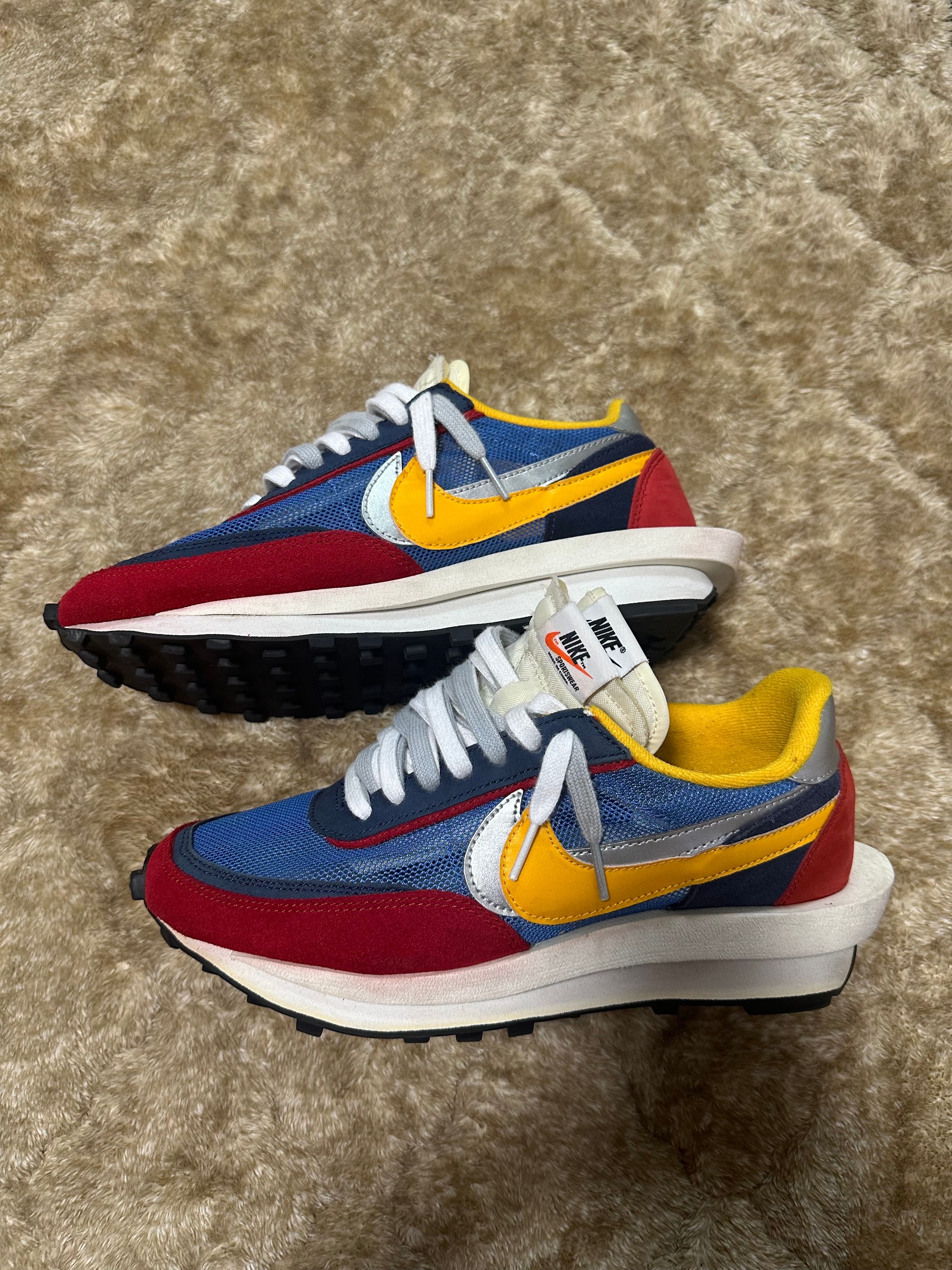 sacai × Nike LDV Waffle "Red/Blue"