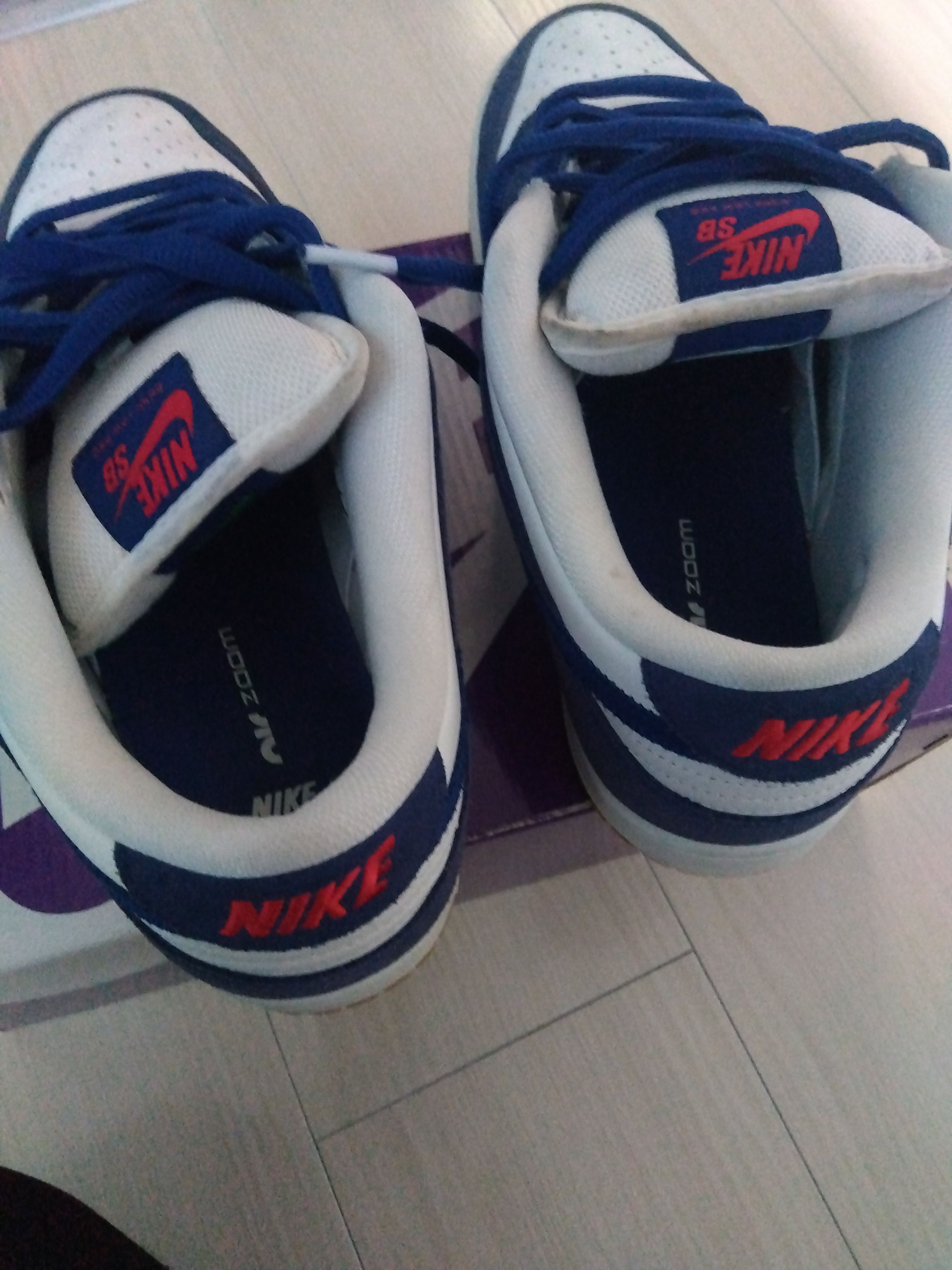 Nike SB Dunk Low "Los Angeles Dodgers/Deep Royal Blue"