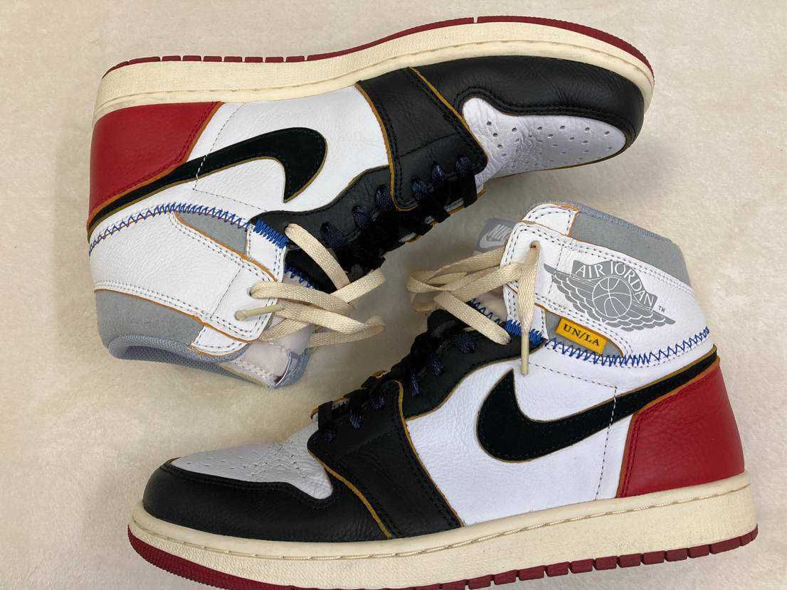 UNION × Nike Air Jordan 1 Retro High OG NRG "Varsity Red/Wolf Grey"