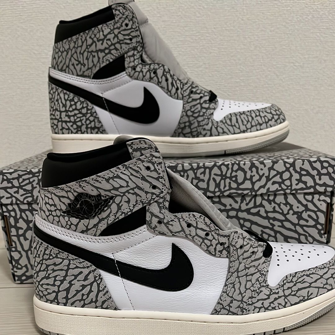 Nike Air Jordan 1 High OG "White Cement/Safari"