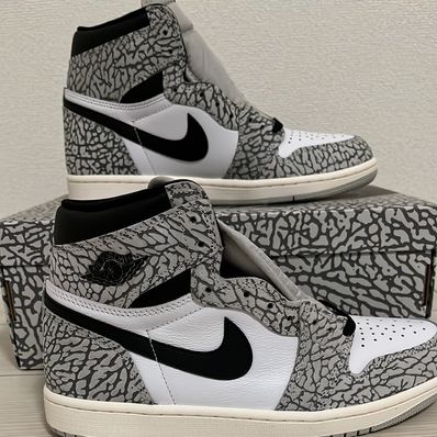 Nike Air Jordan 1 High OG "White Cement/Safari"