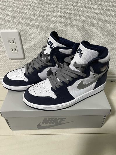 Nike Air Jordan 1 High OG CO.JP "White/Midnight Navy" (2020)(ブリーフケースなし)