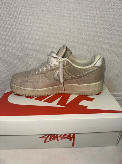 Stussy × Nike Air Force 1 Low "Fossil Stone"