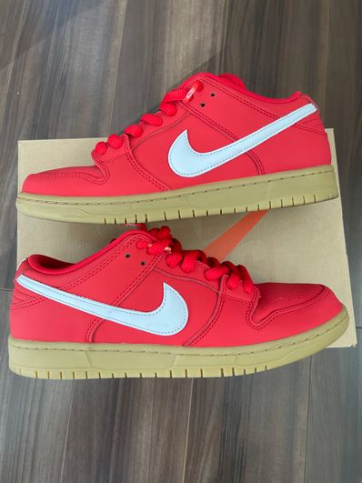 Nike SB Dunk Low Pro ISO Orange Label "University Red Gum"