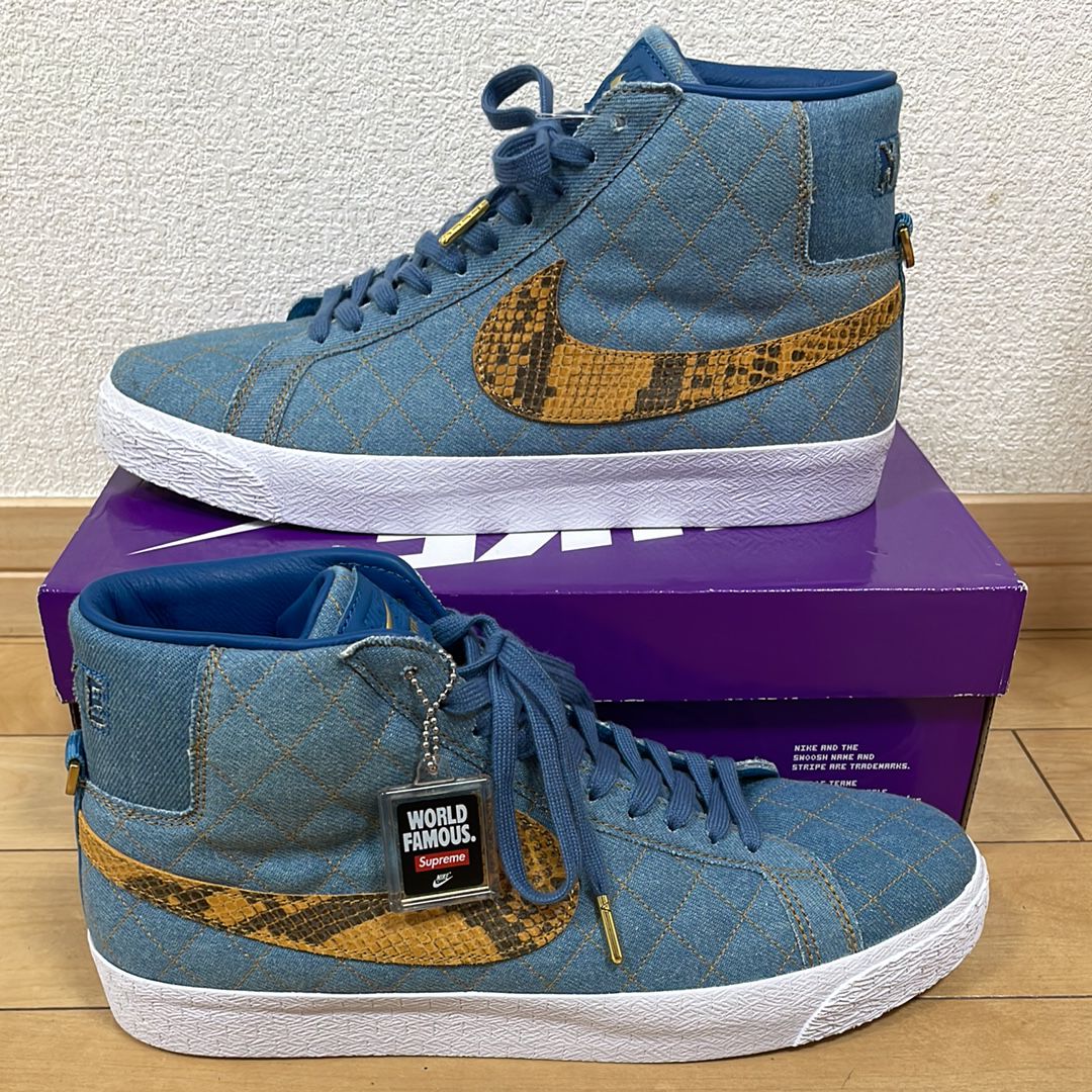 Supreme × Nike SB Blazer Mid "Denim"