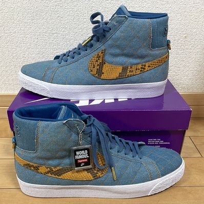 Supreme × Nike SB Blazer Mid "Denim"