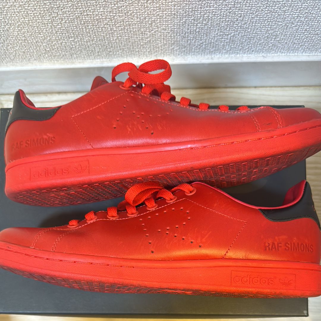 RAF SIMONS × adidas Stan Smith "TOMATO"