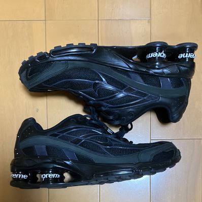 Supreme × Nike Shox Ride 2 "Black/Black-White"