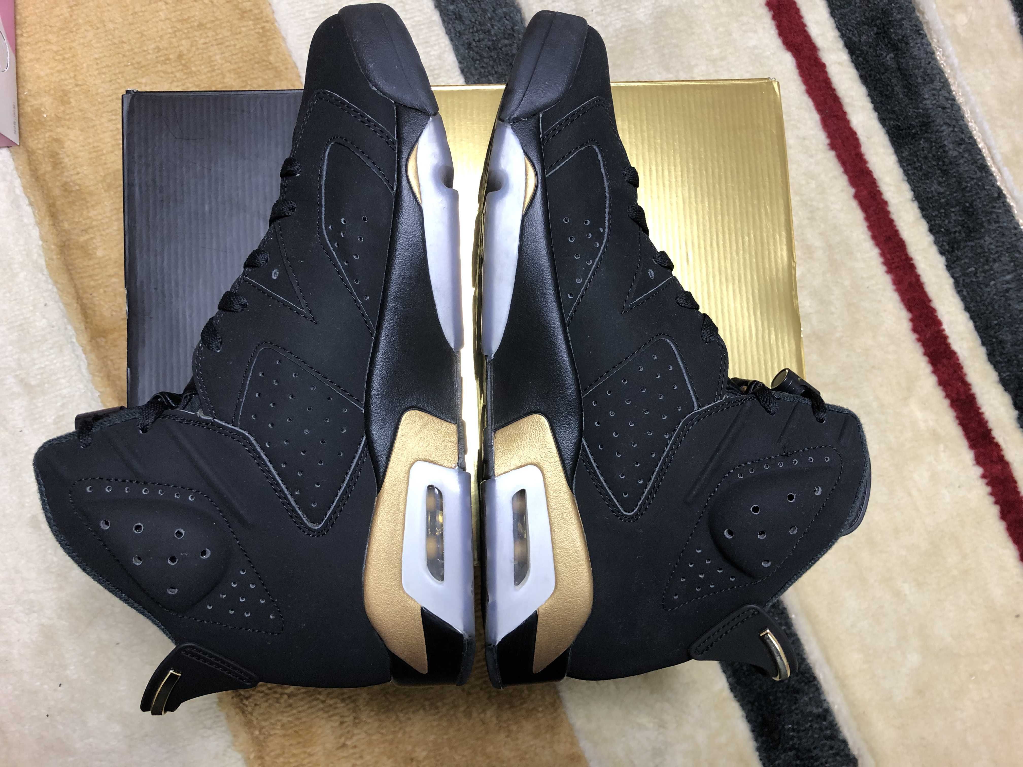 Nike Air Jordan 6 DMP "Black/Metallic Gold" (2020)