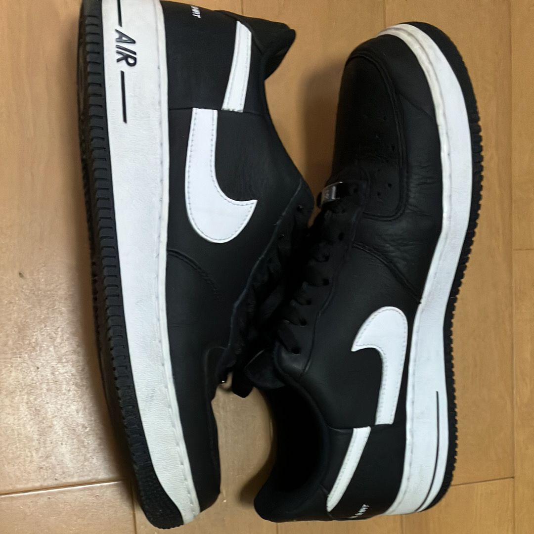 Supreme × COMME des GARCONS SHIRT × Nike Air Force 1 Low "Black/White" (2018)