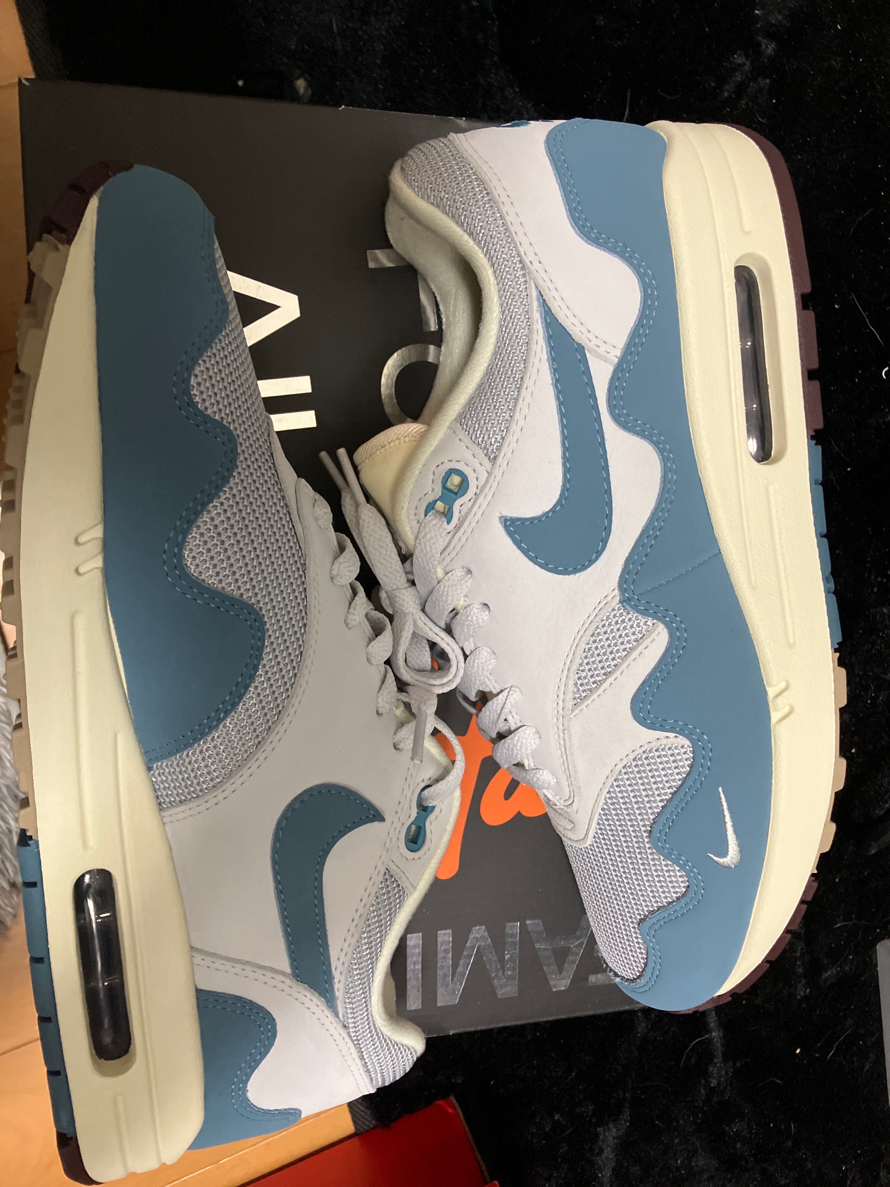 Patta × Nike Air Max 1 "Noise Aqua"
