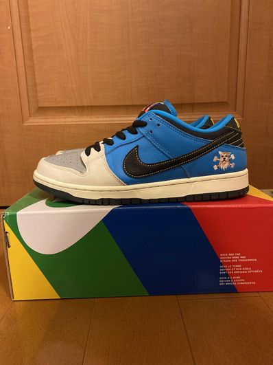 Instant Skateboards × Nike SB Dunk Low "Blue Hero"