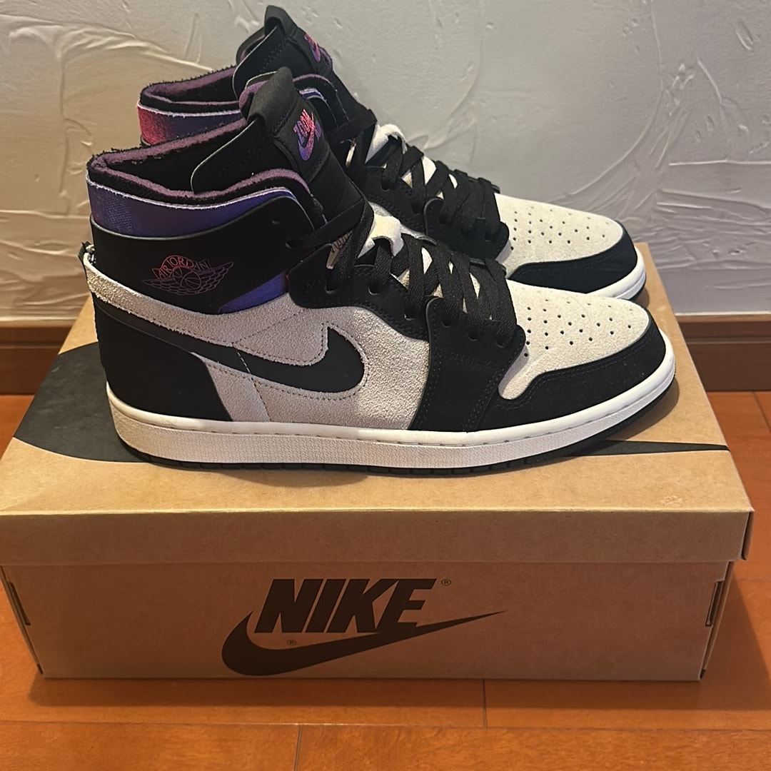 Paris Saint-Germain (PSG) × Nike Air Jordan 1 High Zoom Air CMFT "White/Black"