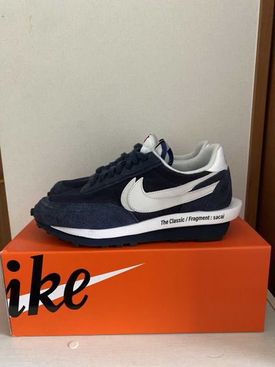 Fragment × sacai × Nike LD Waffle "Blackended Blue"