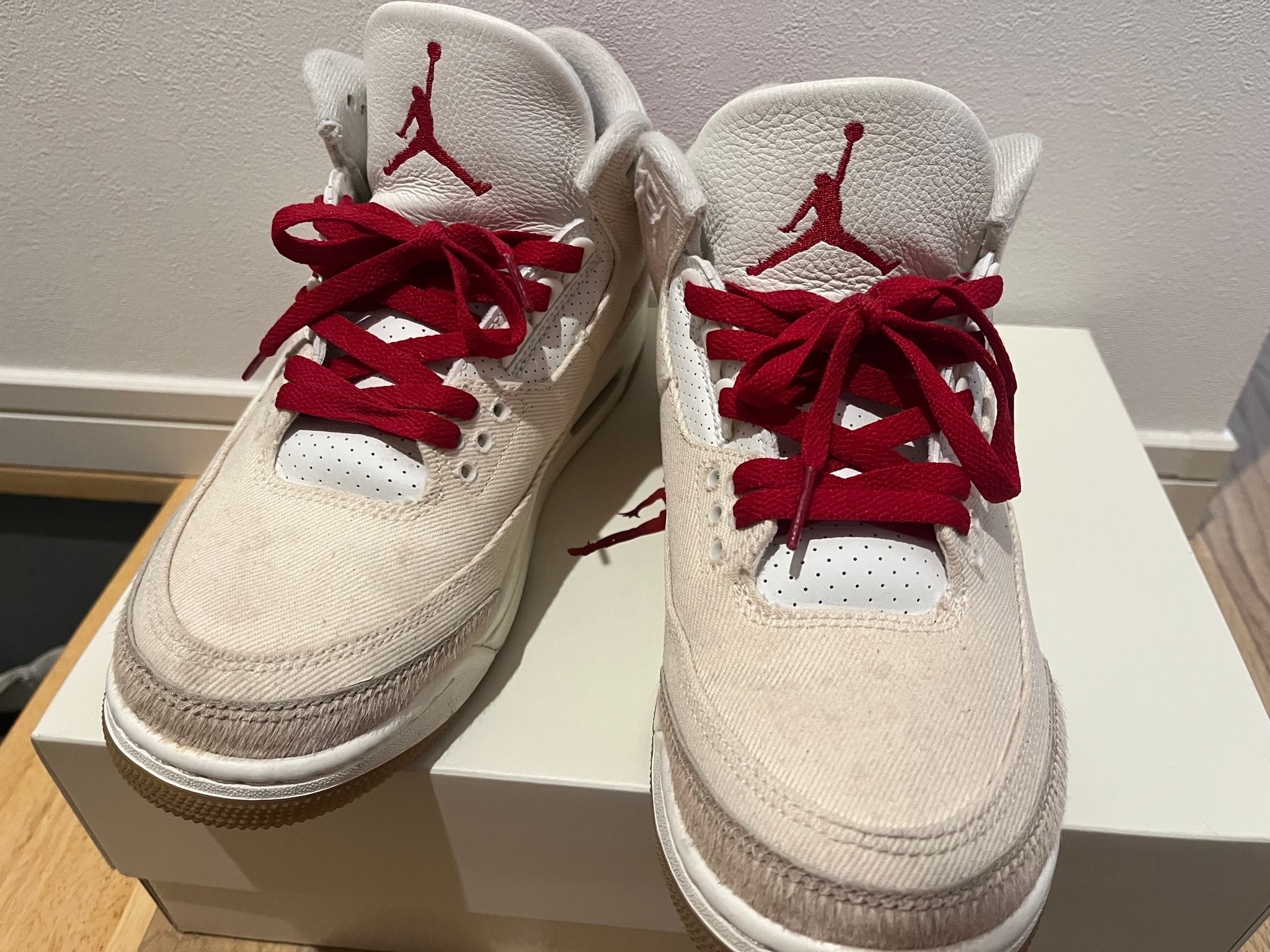 Levi's × Nike Air Jordan 3 Retro SP "Ecru Denim" (LEVI'S Tab)